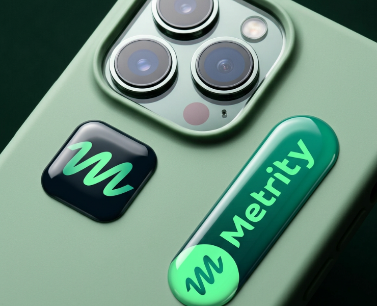 METRITY. Варианты логотипов для платформы автоматической оц… — Брендинг на Dprofile