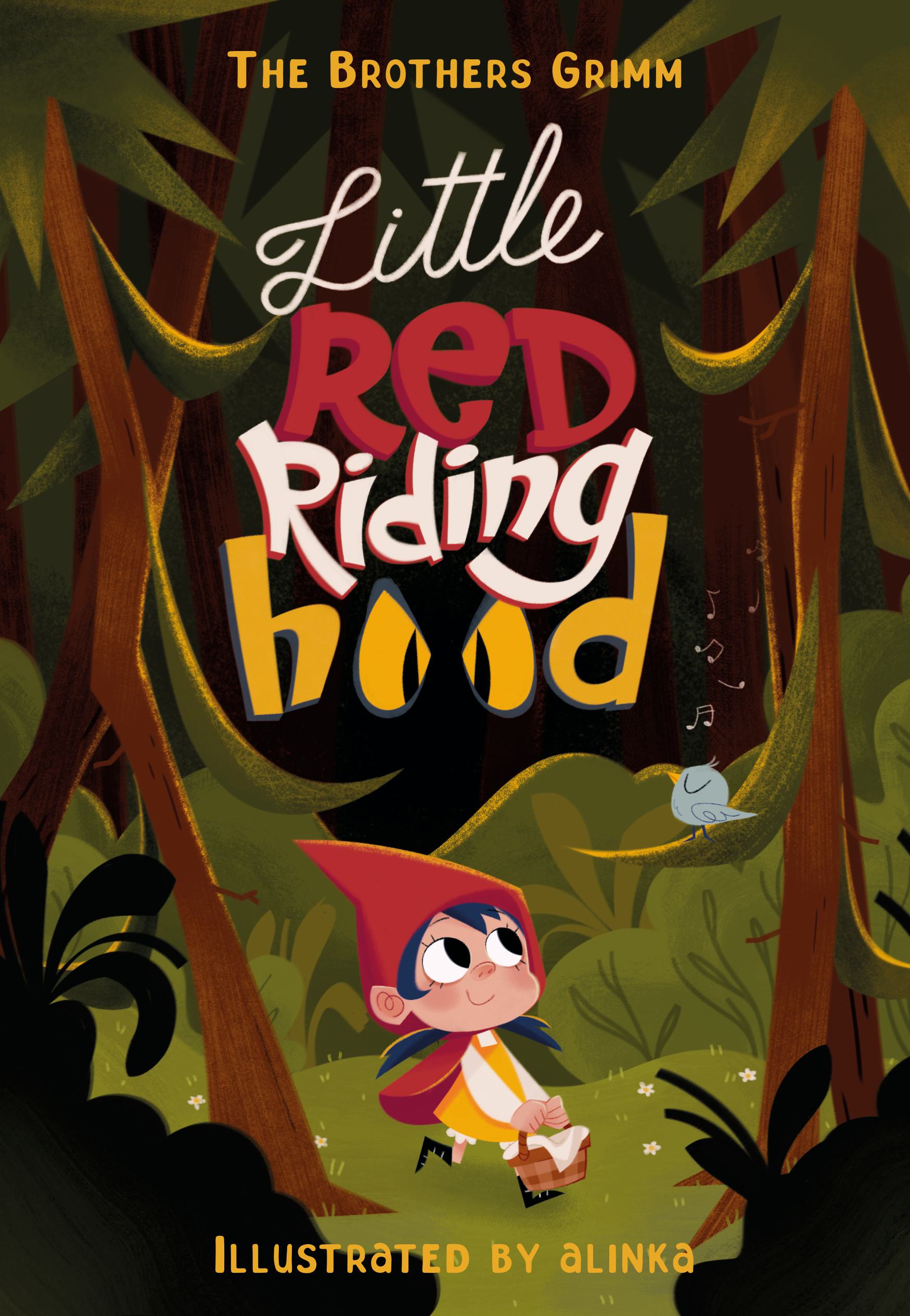 Обложка «Red Riding Hood» | детская иллюстрация — Изображение №2 — Иллюстрация на Dprofile