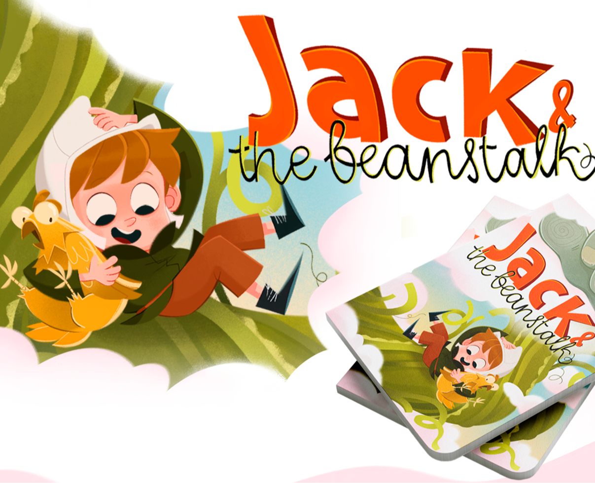 Jack & the beanstalk | Children's book illustrations на Dprofile