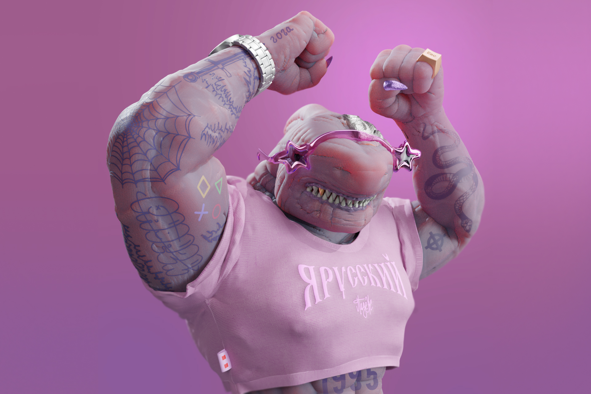 The Jaeger # Padezh — Изображение №1 — Иллюстрация, 3D на Dprofile