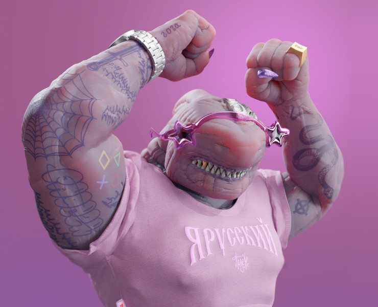 The Jaeger # Padezh — Иллюстрация, 3D на Dprofile