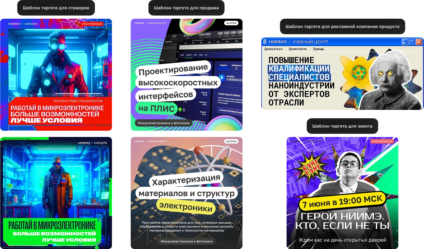 Система цифровых коммуникаций под ключ для НИИМЭ — Изображение №7 — Графика, Маркетинг на Dprofile