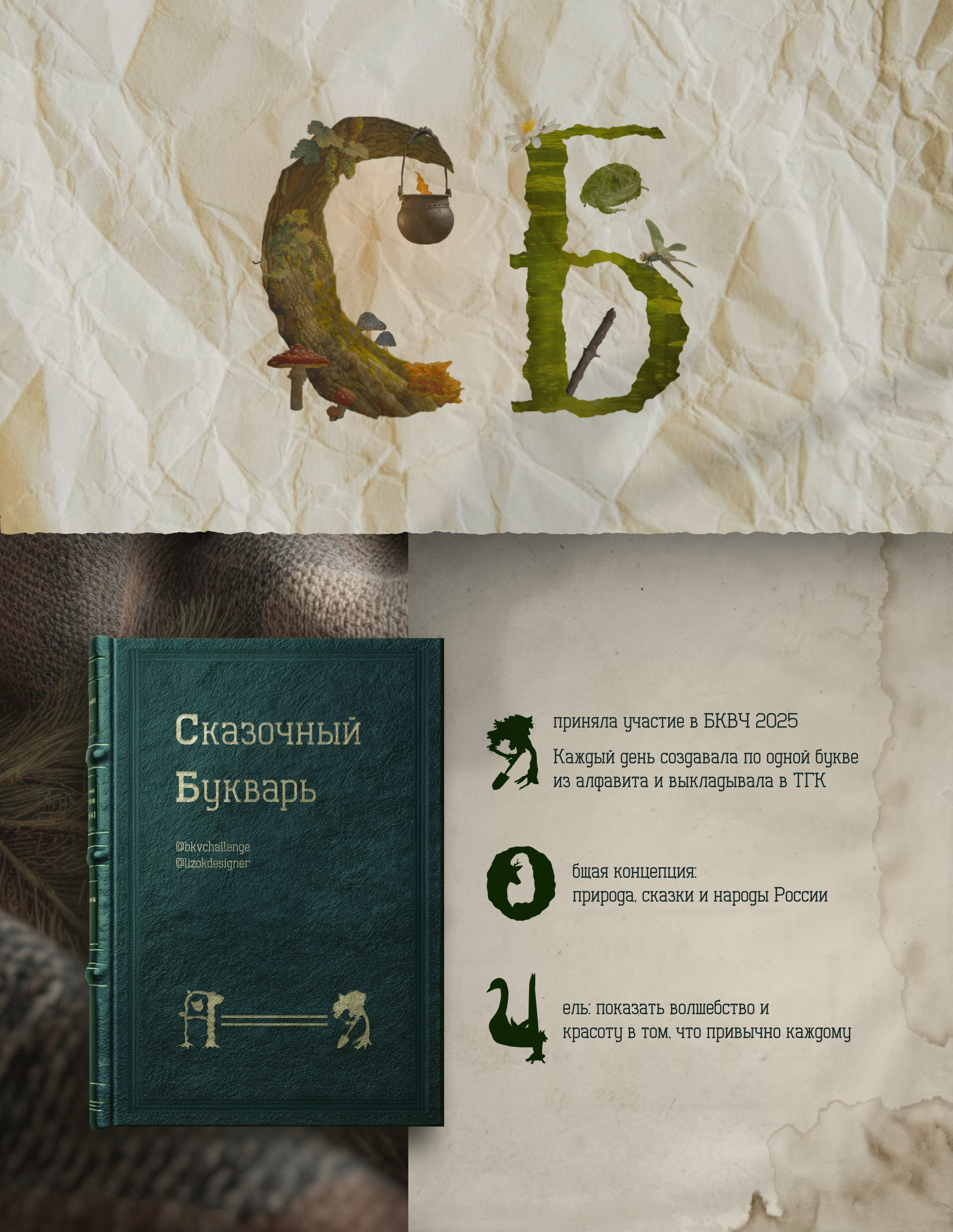 Сказочный Букварь // БКВЧ 2025 — Изображение №1 — Графика на Dprofile