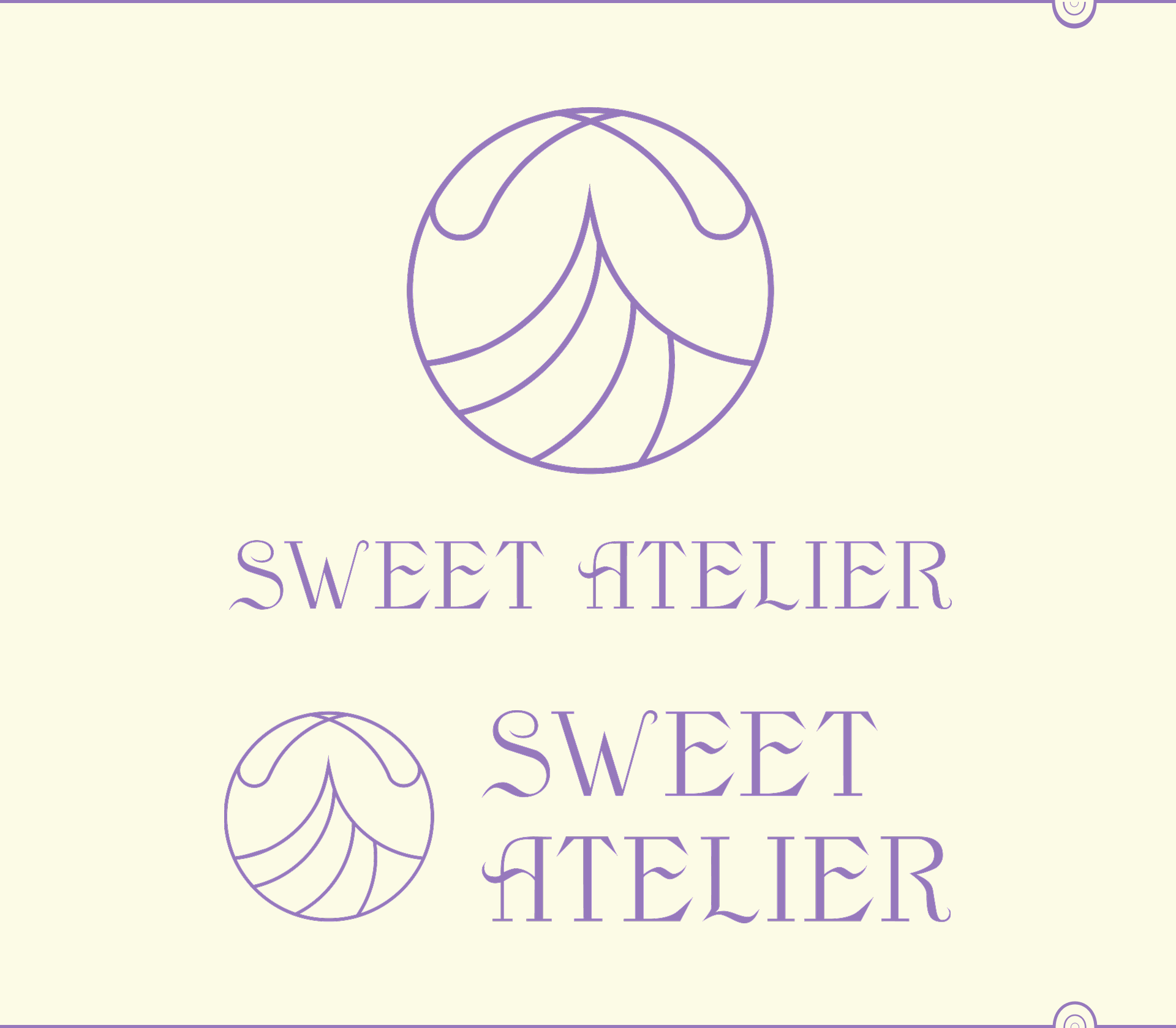 Sweet Atelier - бутик десертов||Айдентика — Изображение №5 — Брендинг на Dprofile