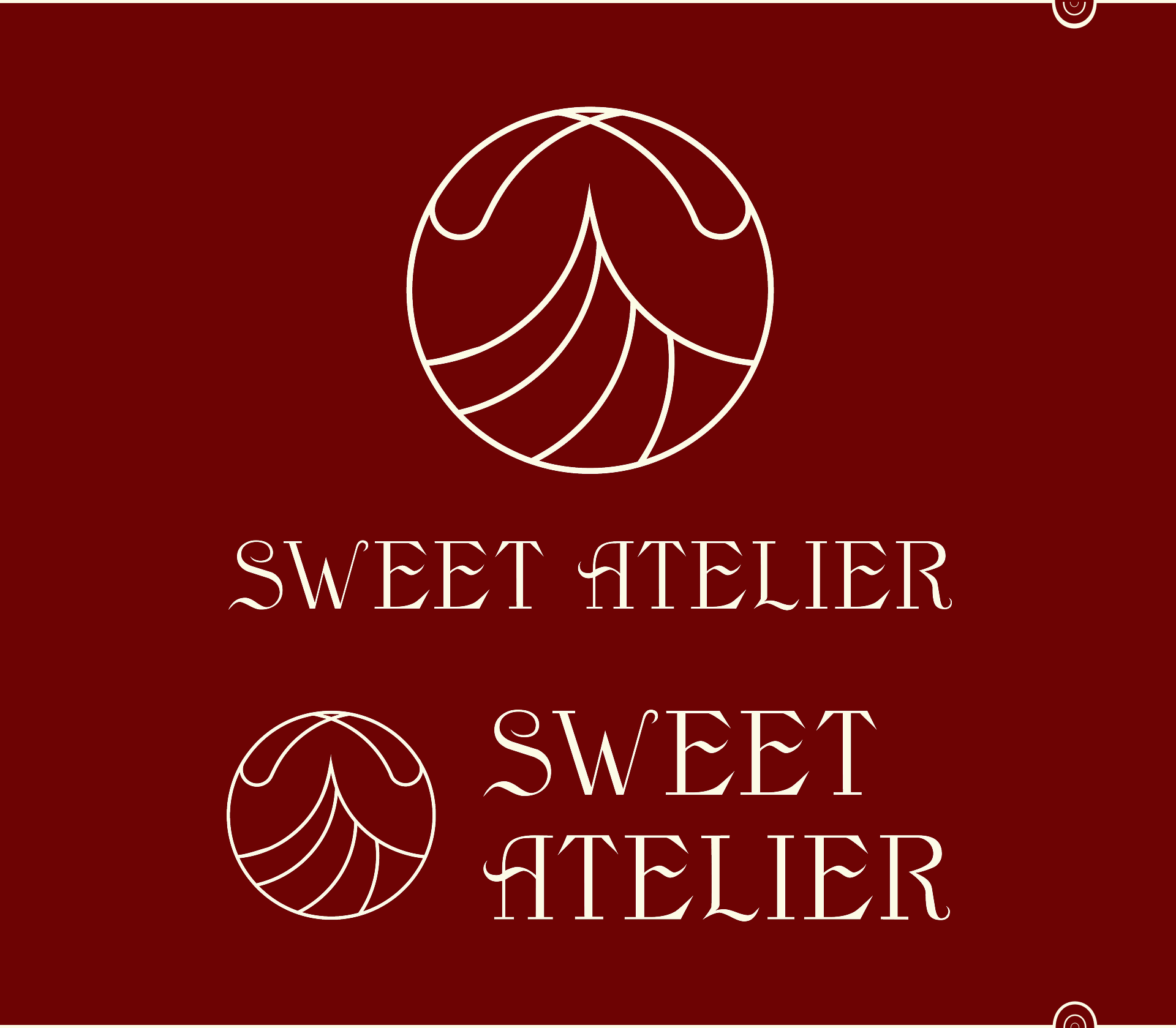 Sweet Atelier - бутик десертов||Айдентика — Изображение №4 — Брендинг на Dprofile