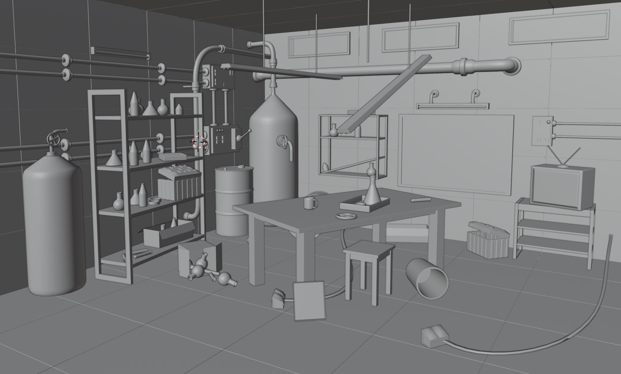 Underground Laboratory — Изображение №6 — Иллюстрация, 3D на Dprofile
