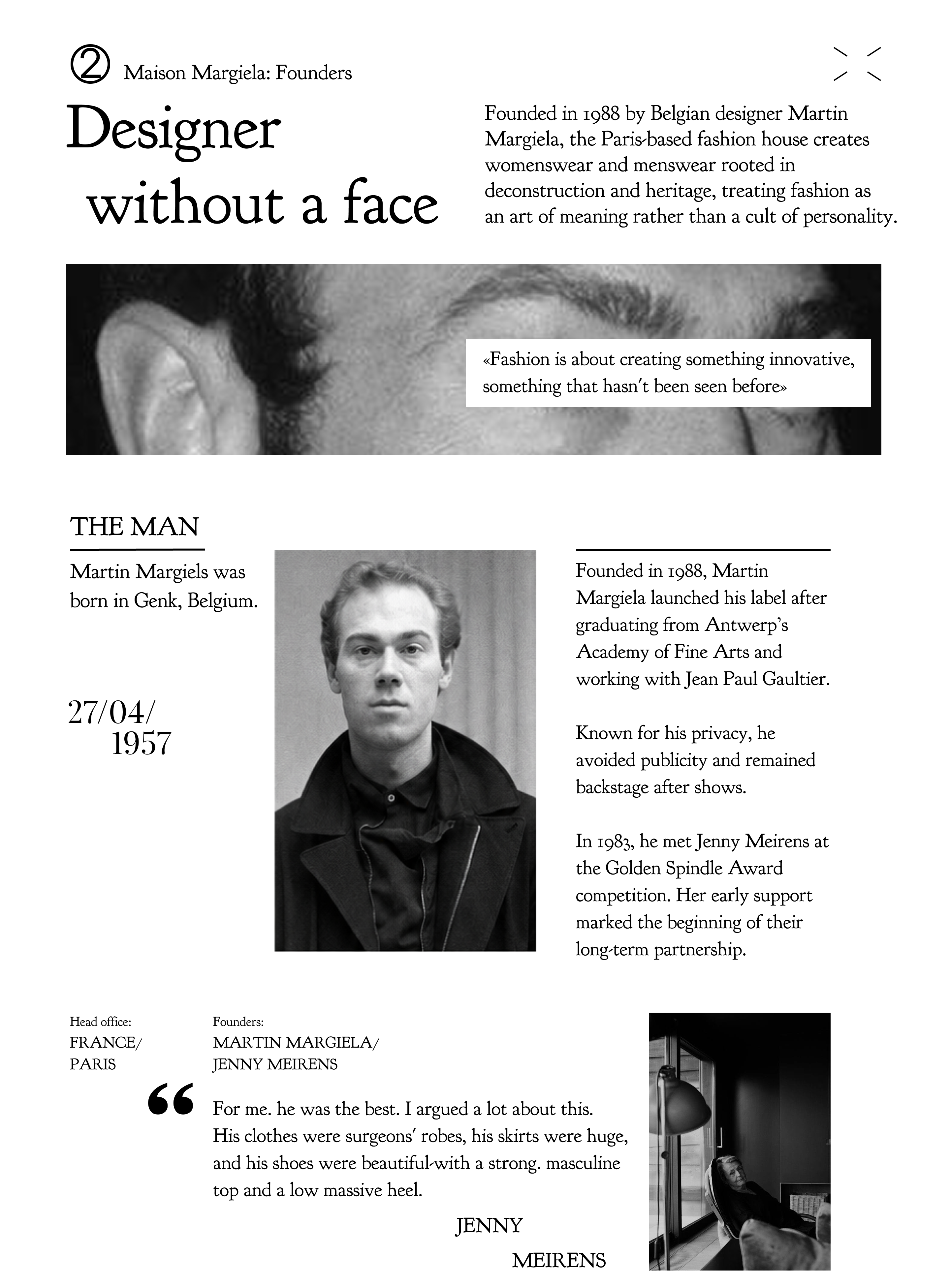 Лонгрид |Longread | Maison Margiela — Изображение №4 — Интерфейсы, Брендинг на Dprofile