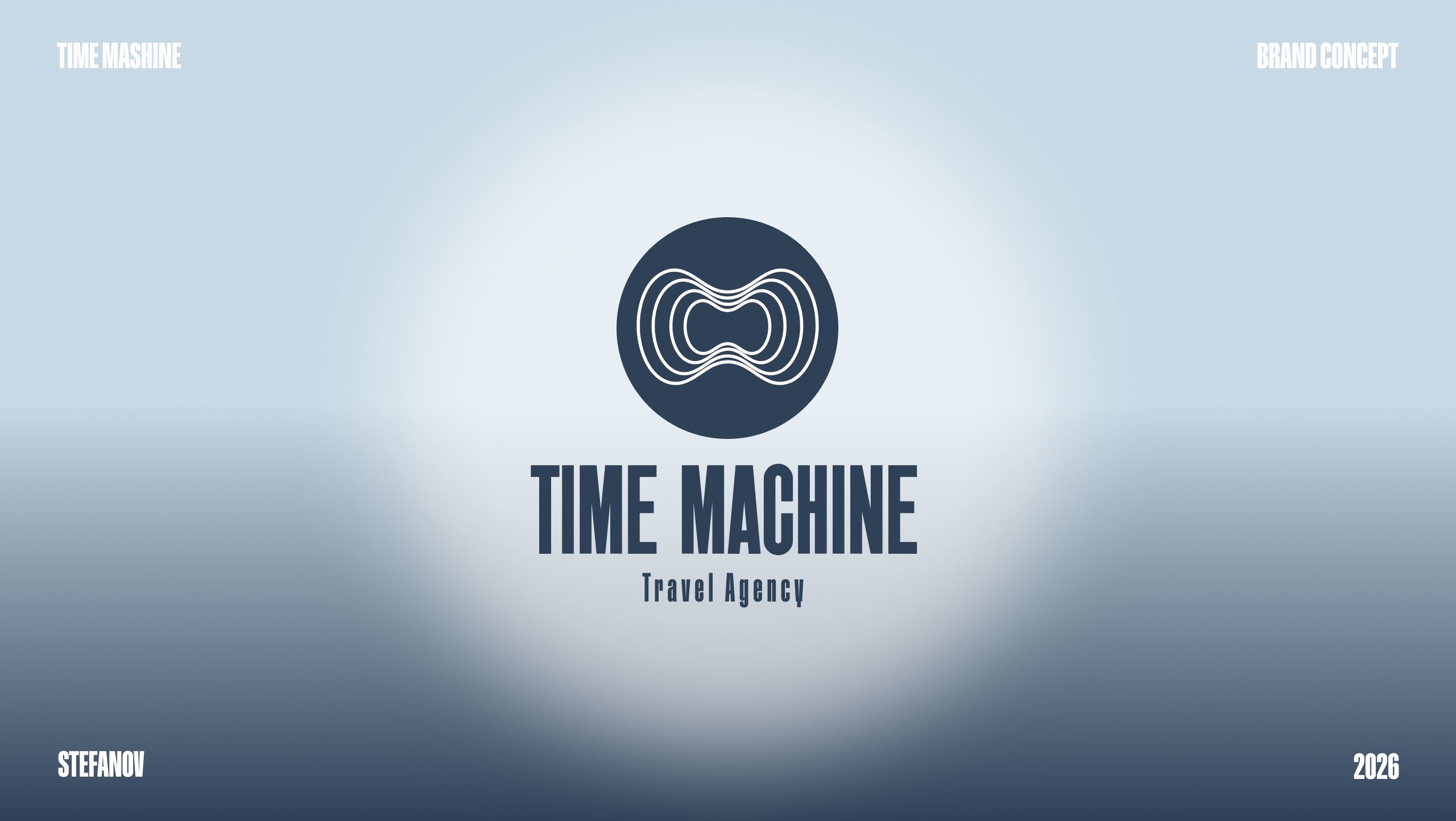Айдентика для туристического агентства «Time Machine» — Изображение №1 — Брендинг на Dprofile
