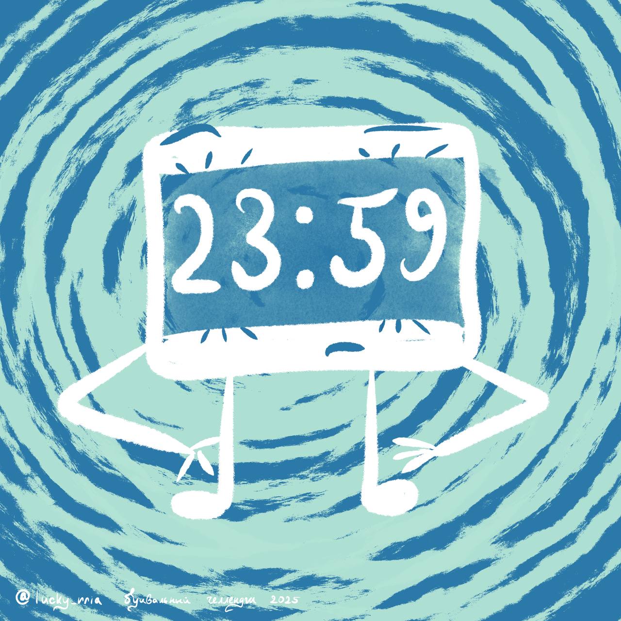 Буквальный челлендж 2025 — Изображение №9 — Иллюстрация, Графика на Dprofile