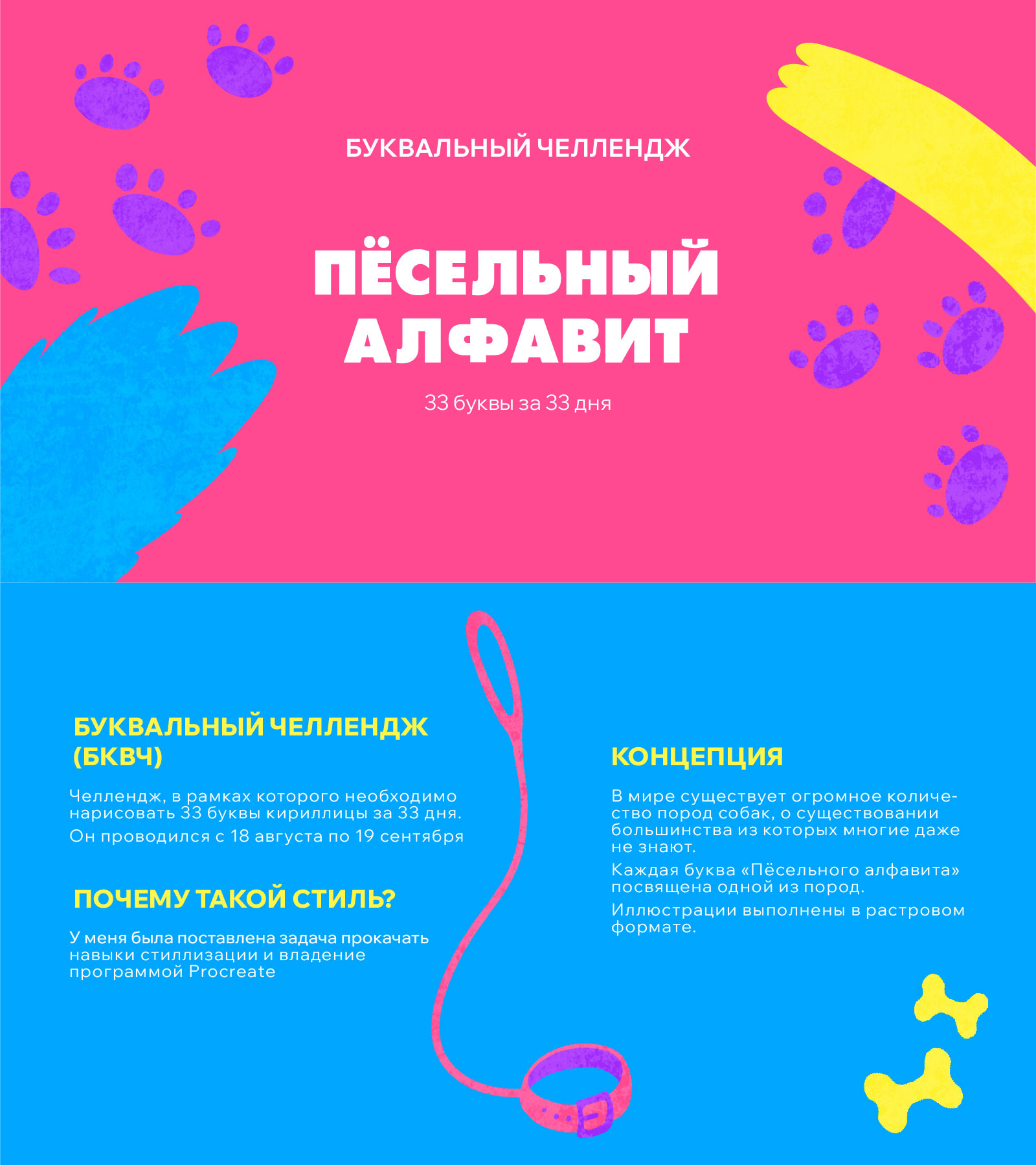 Пёсельный алфавит | БКВЧ 2025 — Изображение №1 — Иллюстрация, Графика на Dprofile