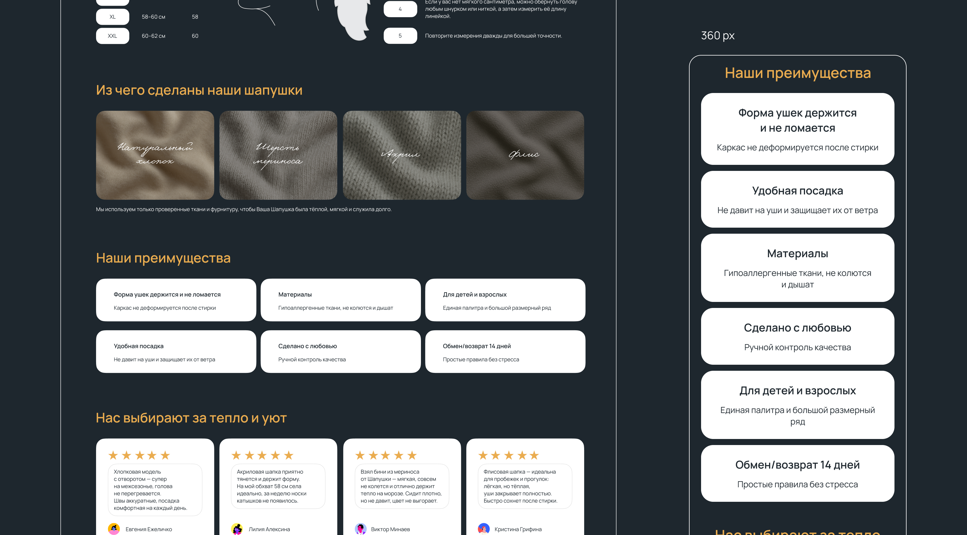 ШАПУШКА | Шапки ручной работы — Изображение №11 — Интерфейсы на Dprofile