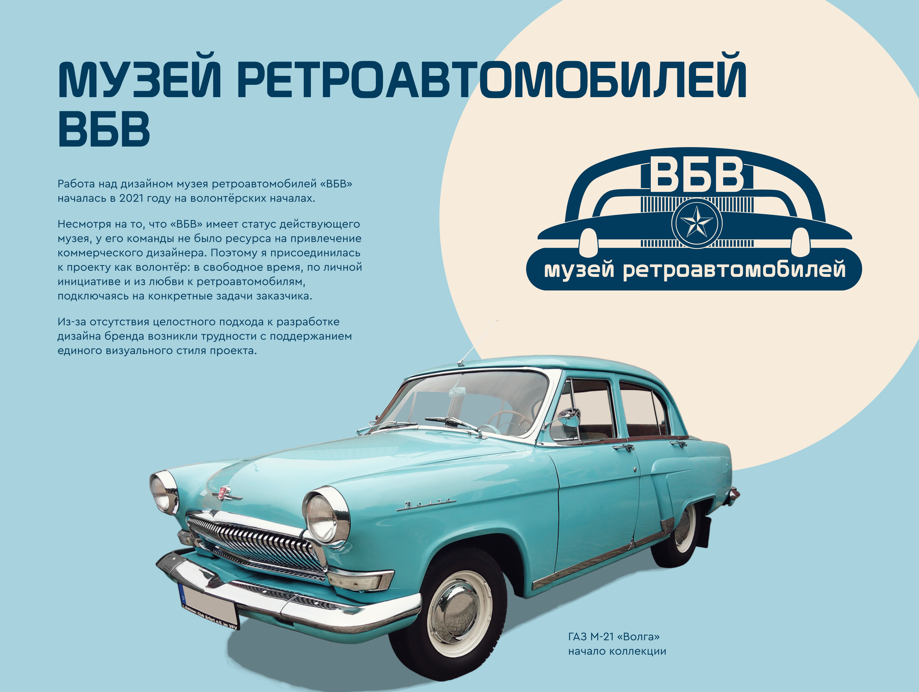 ФирСтиль. Музей ретроавтомобилей ВБВ — Изображение №1 — Брендинг на Dprofile