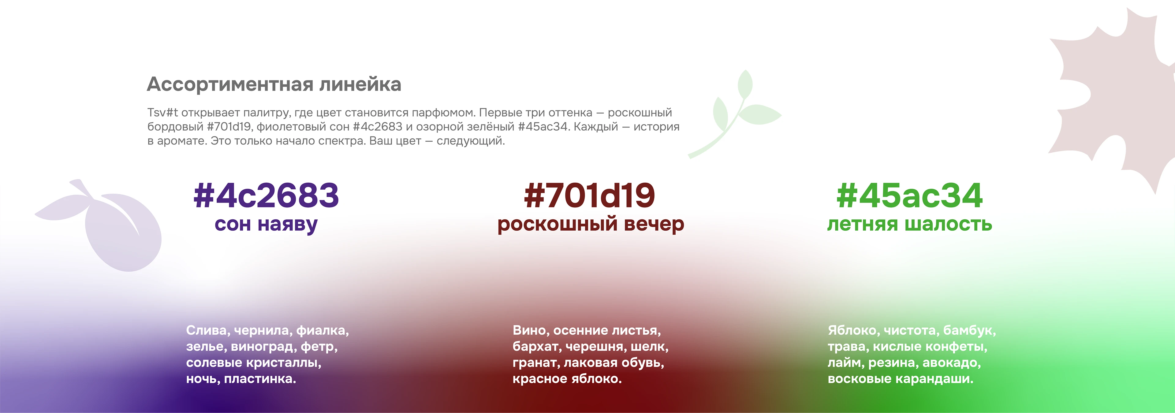 TSV#T парфюмерные наборы — Изображение №4 — Брендинг на Dprofile