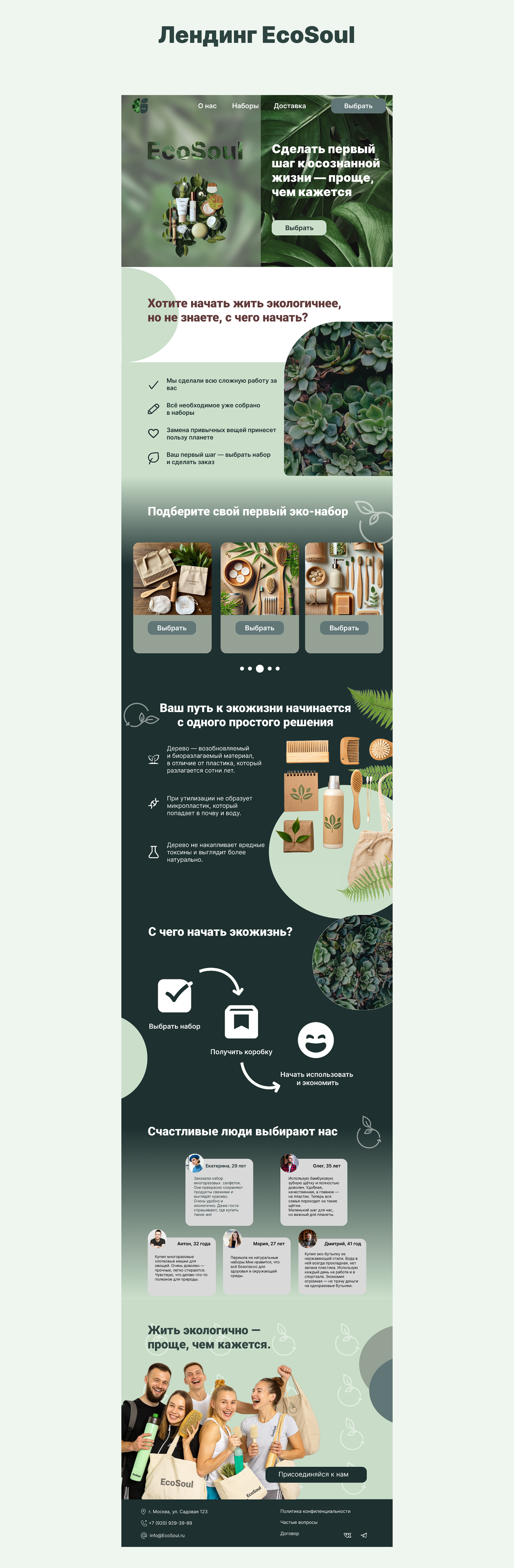 Лендинг — Изображение №3 — Интерфейсы, Брендинг на Dprofile