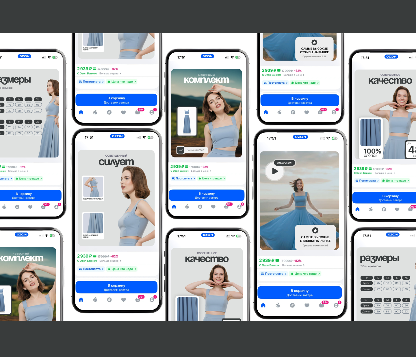 Дизайн карточек для маркетплейсов — Изображение №4 — Интерфейсы, Графика на Dprofile