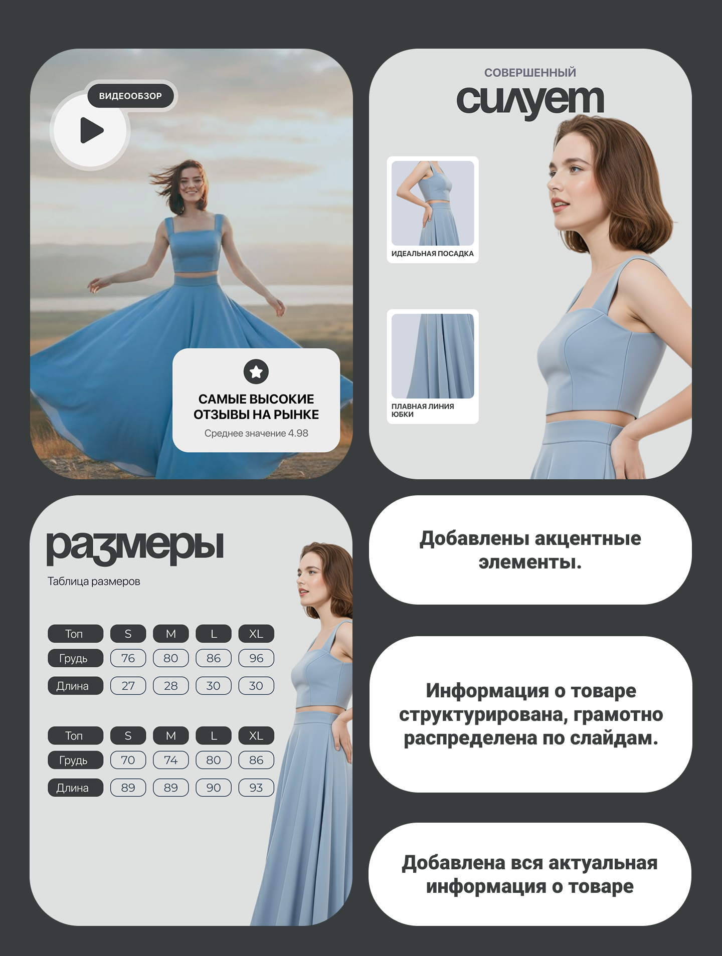 Дизайн карточек для маркетплейсов — Изображение №7 — Интерфейсы, Графика на Dprofile