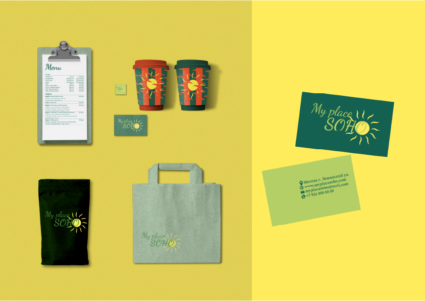 Кофешоп — Изображение №6 — Интерфейсы, Брендинг на Dprofile