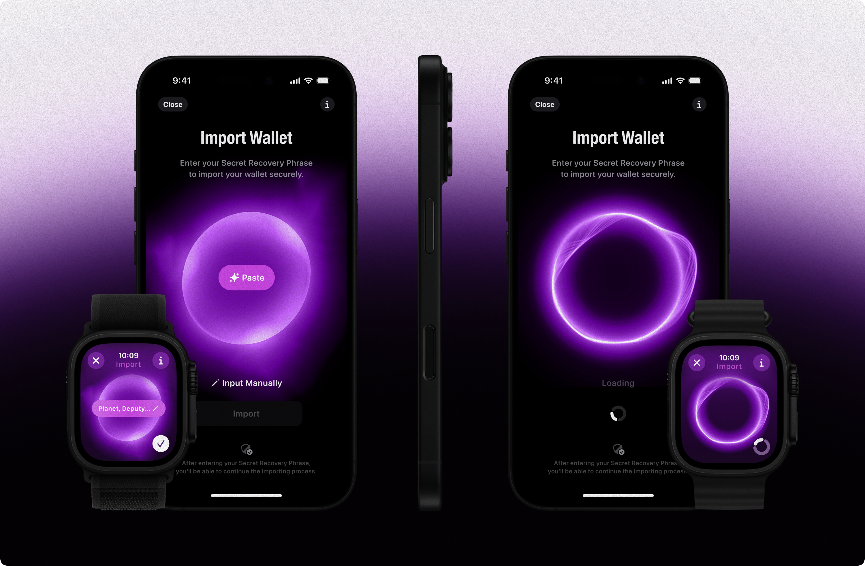 Cholla© Crypto Wallet ✦ — Изображение №1 — Интерфейсы на Dprofile