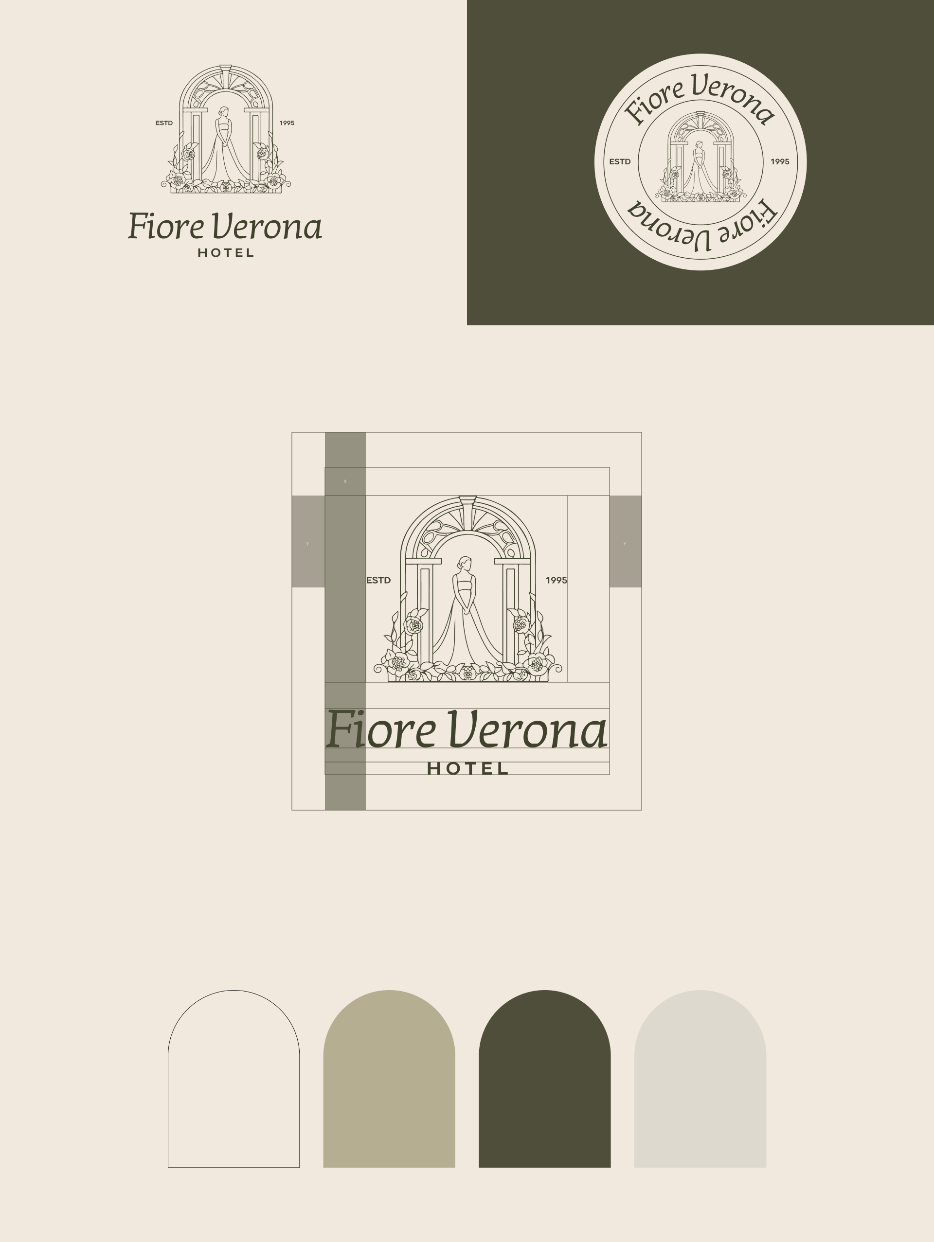 Branding фирменный стиль отель — Изображение №2 — Брендинг на Dprofile