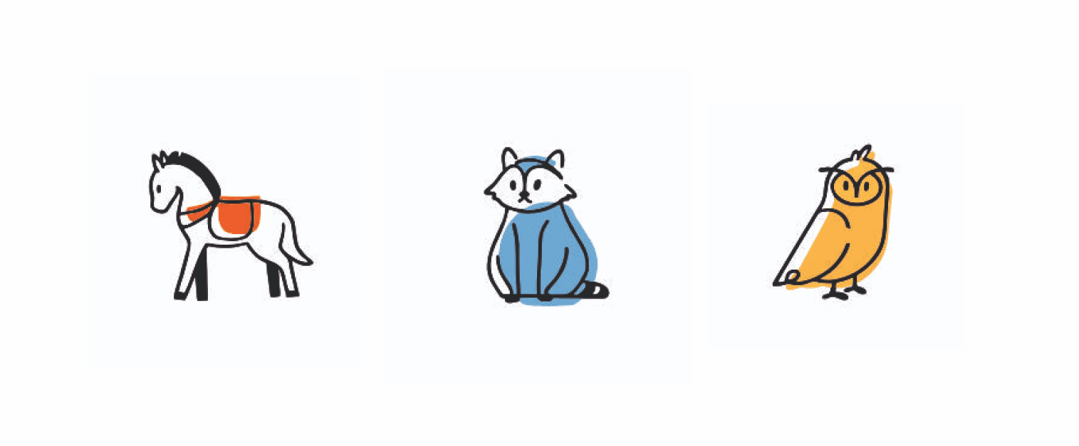 Зоопарк "Гуськом!" — фирменный стиль и навигация — Изображение №5 — Брендинг на Dprofile