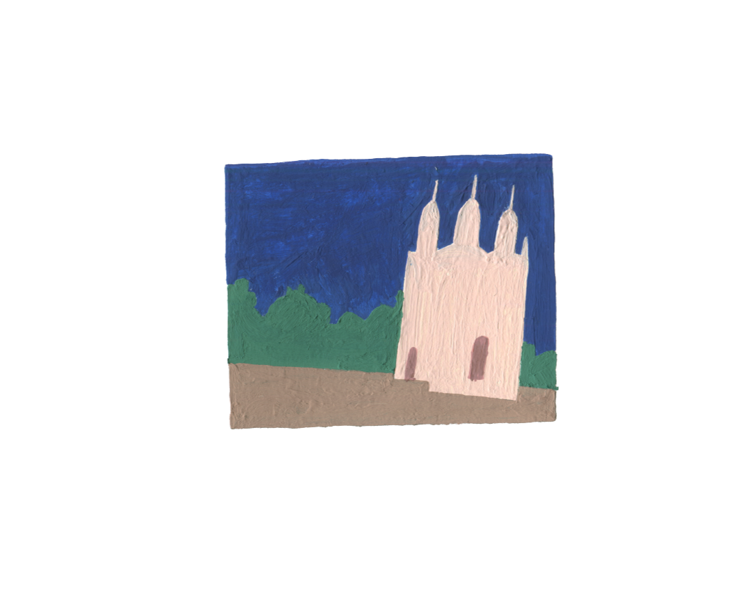 серия иллюстраций МОСКОВСКИЙ РАЙОН — Иллюстрация на Dprofile