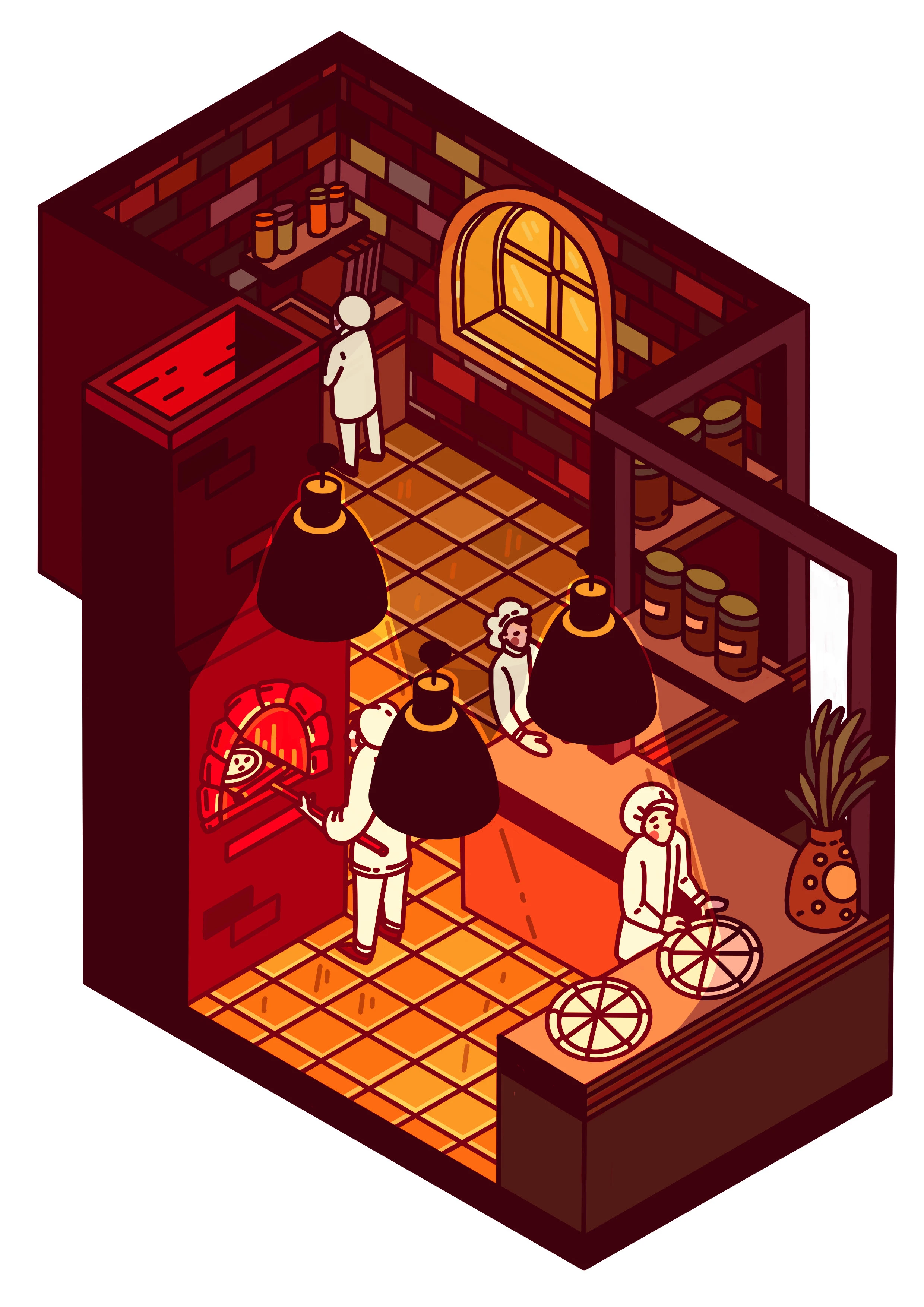 Иллюстрации для меню кофейни — Изображение №4 — Иллюстрация, Графика на Dprofile