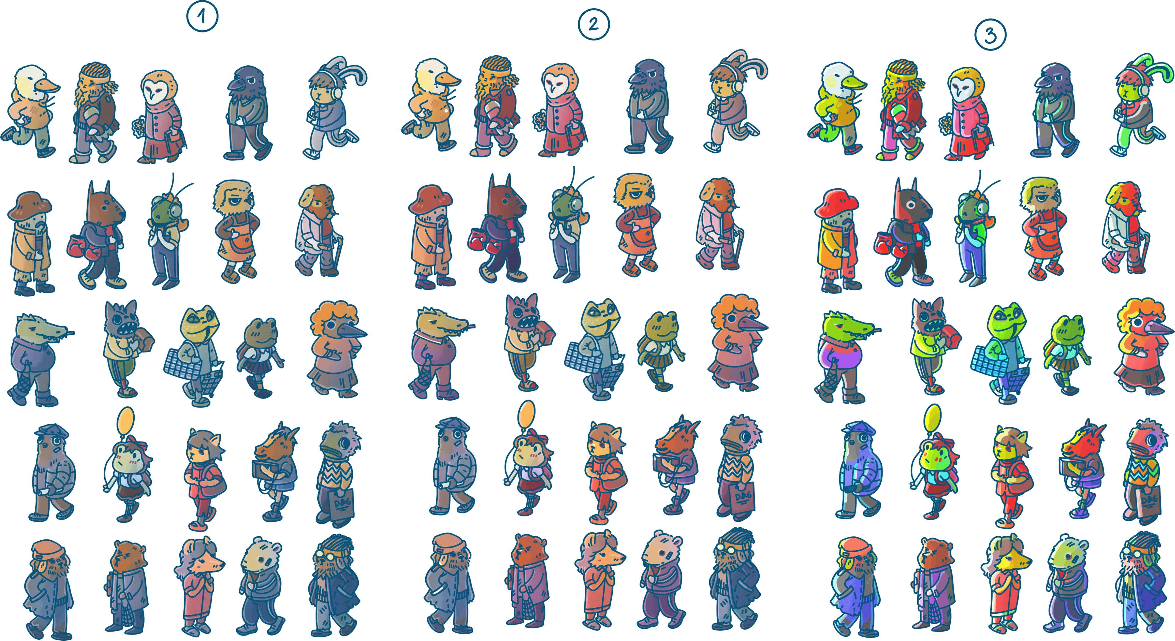 Румбокс: набор стикеров для ларька — Изображение №4 — Иллюстрация, Графика на Dprofile