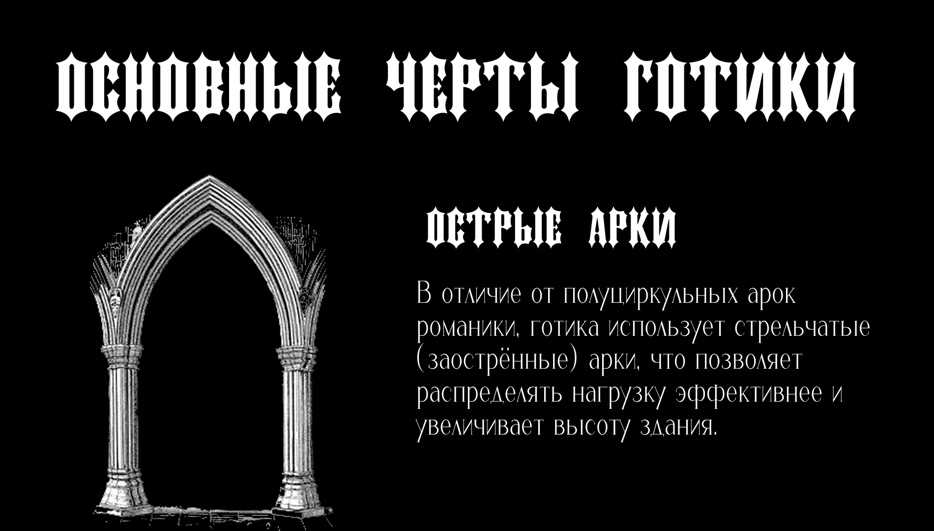 Презентация (Готическая архитектура) — Изображение №3 — Брендинг на Dprofile
