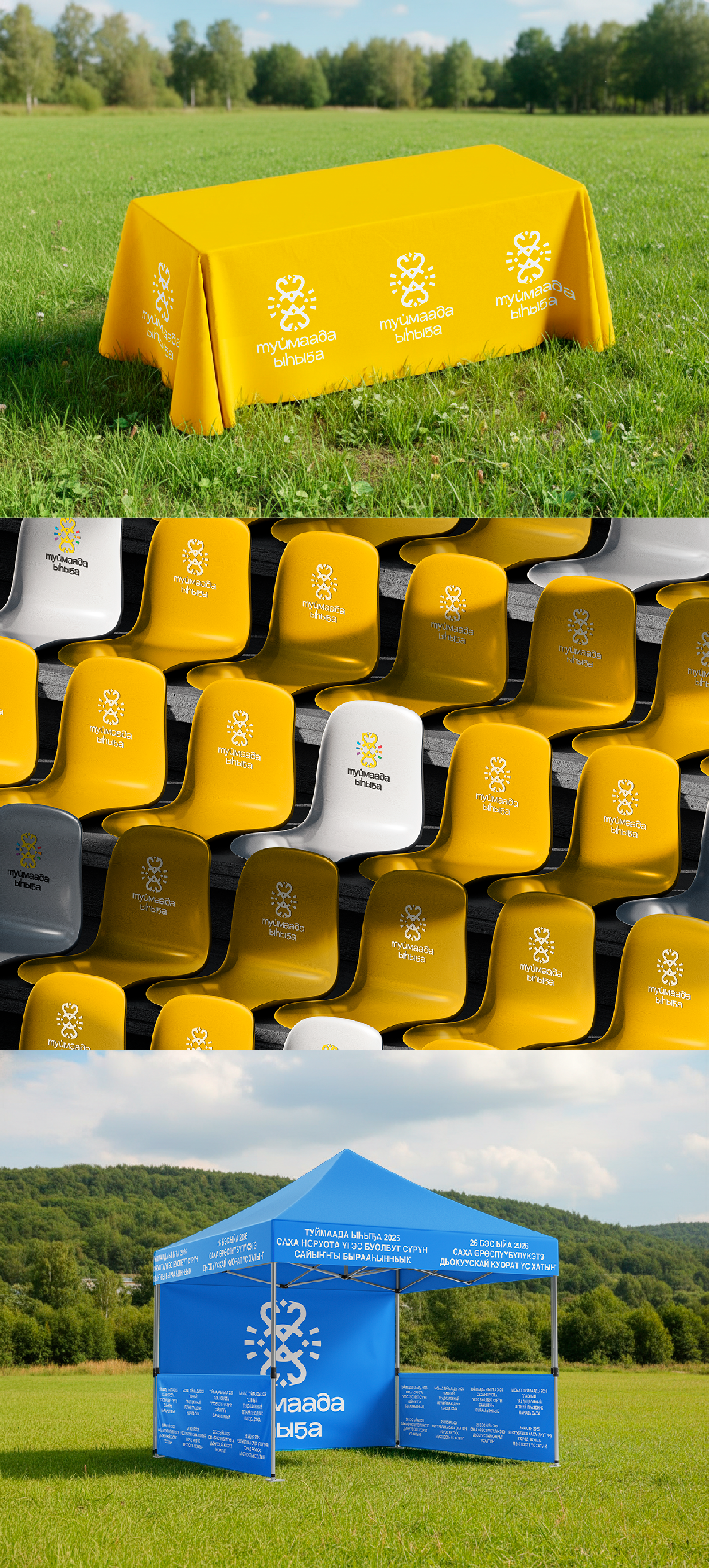 Айдентика якутского праздника «‎Ысыах Туймаады»‎ — Изображение №11 — Брендинг на Dprofile