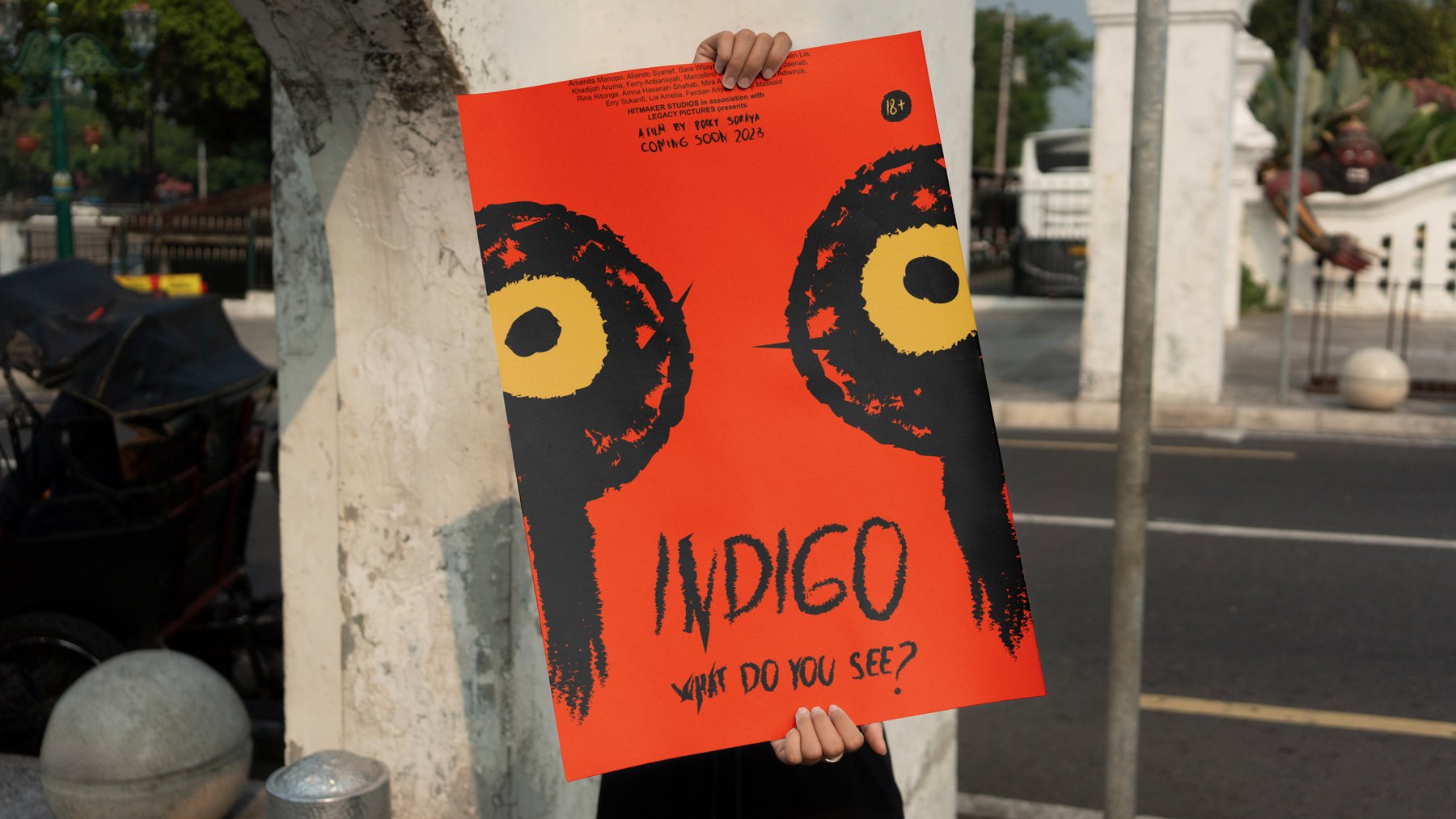HSE x ITS: Indigo. Киноплакаты — Изображение №2 — Иллюстрация, Графика на Dprofile