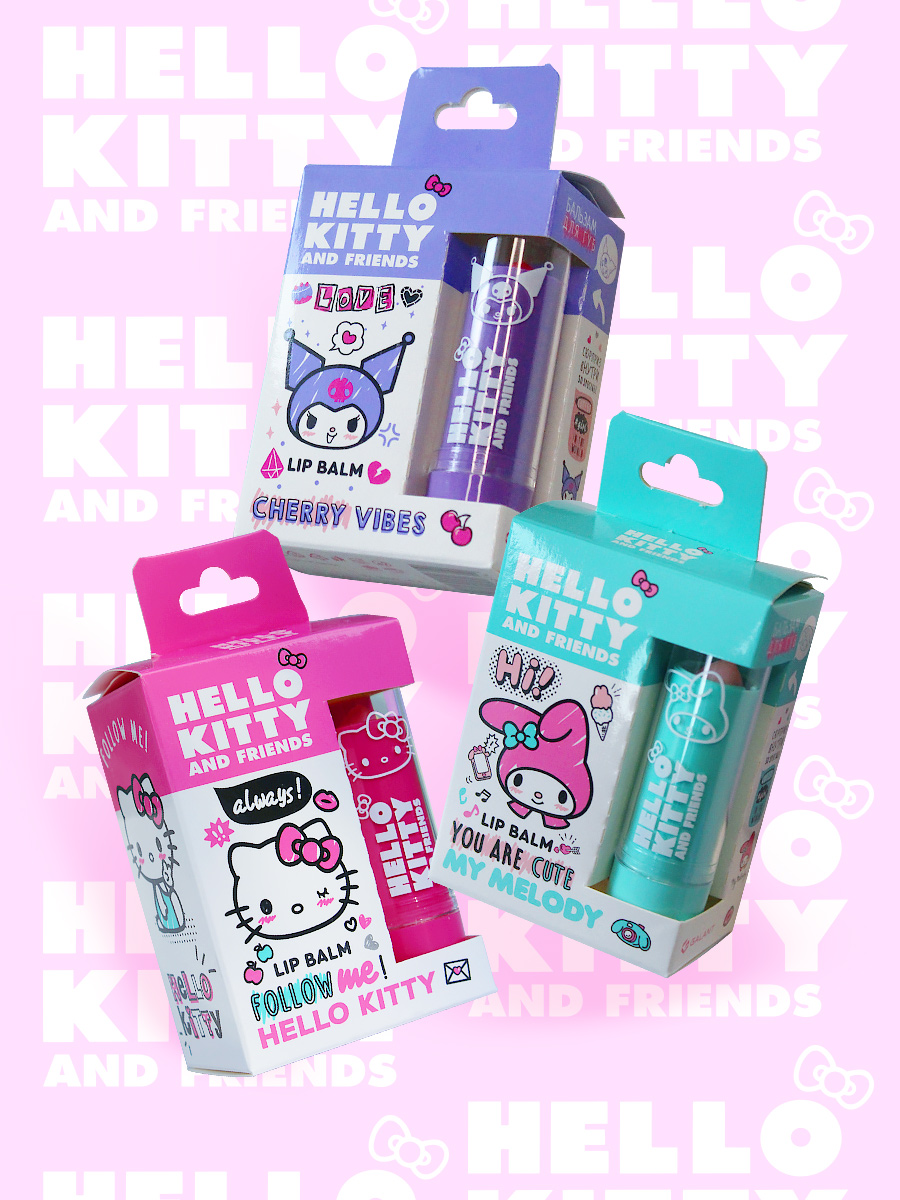 Дизайн бальзамы для губ HELLO KITTY AND FRIENDS — Изображение №5 — Брендинг, Маркетинг на Dprofile