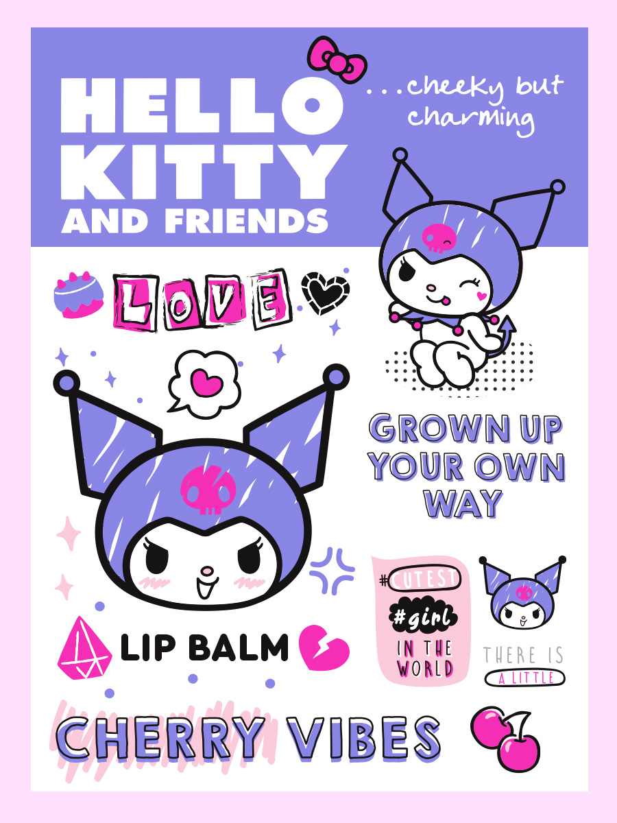 Дизайн бальзамы для губ HELLO KITTY AND FRIENDS — Изображение №10 — Брендинг, Маркетинг на Dprofile