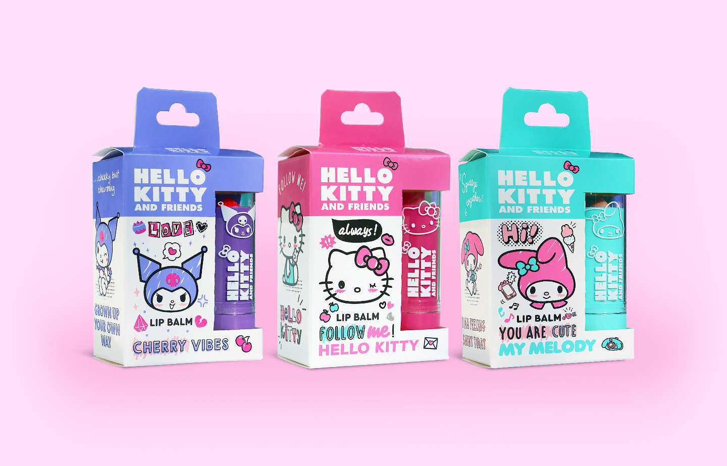 Дизайн бальзамы для губ HELLO KITTY AND FRIENDS — Изображение №6 — Брендинг, Маркетинг на Dprofile