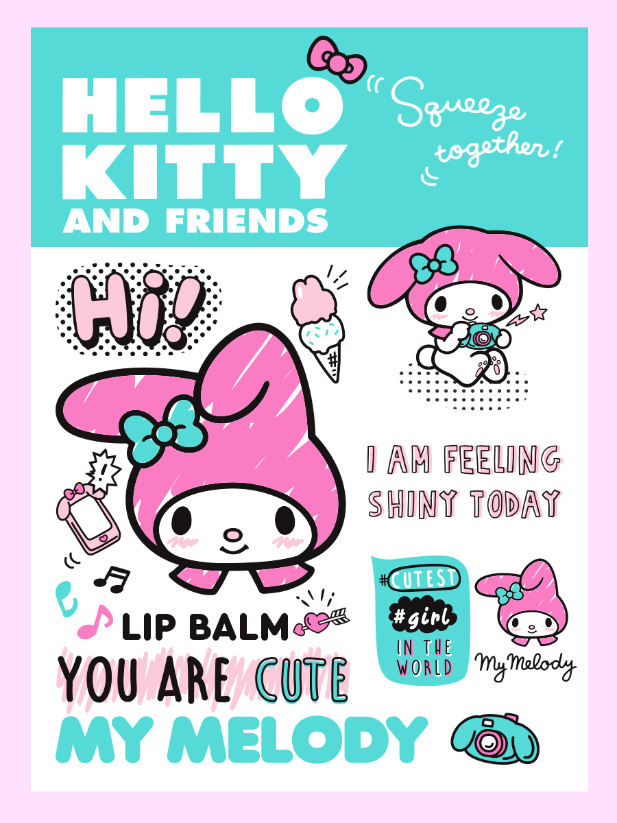 Дизайн бальзамы для губ HELLO KITTY AND FRIENDS — Изображение №12 — Брендинг, Маркетинг на Dprofile