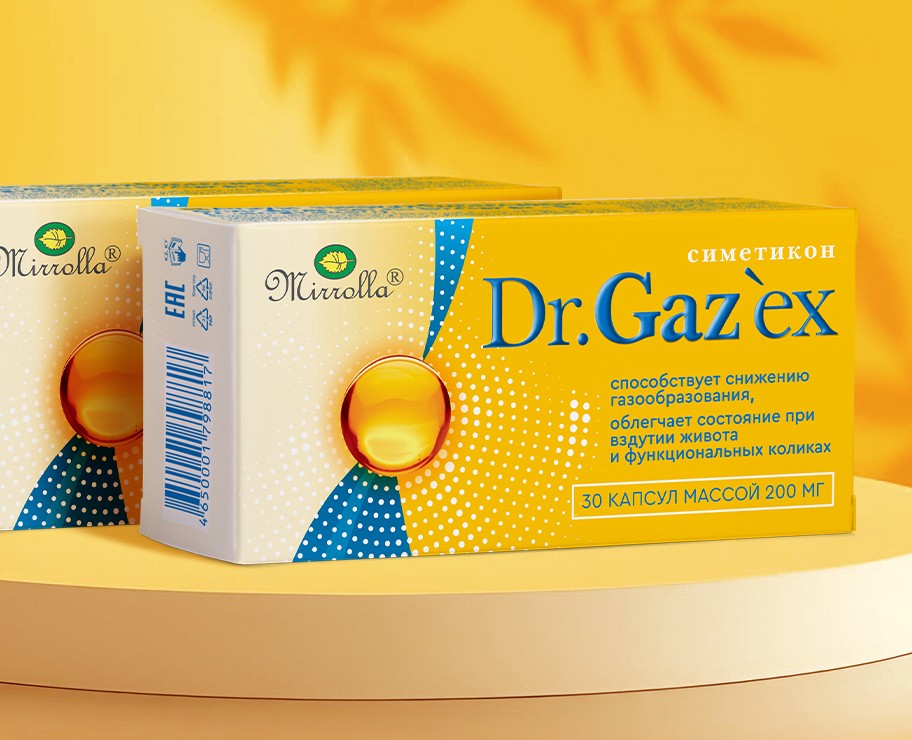 Дизайн упаковки Dr. Gaz’ex на Dprofile
