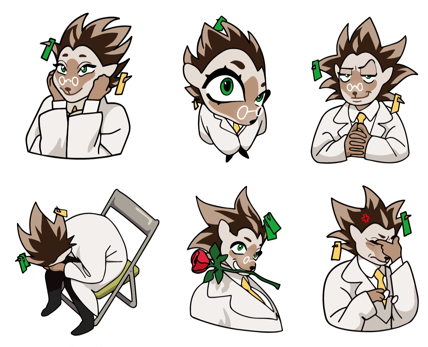 Ежидзе | стикерпак — Иллюстрация на Dprofile