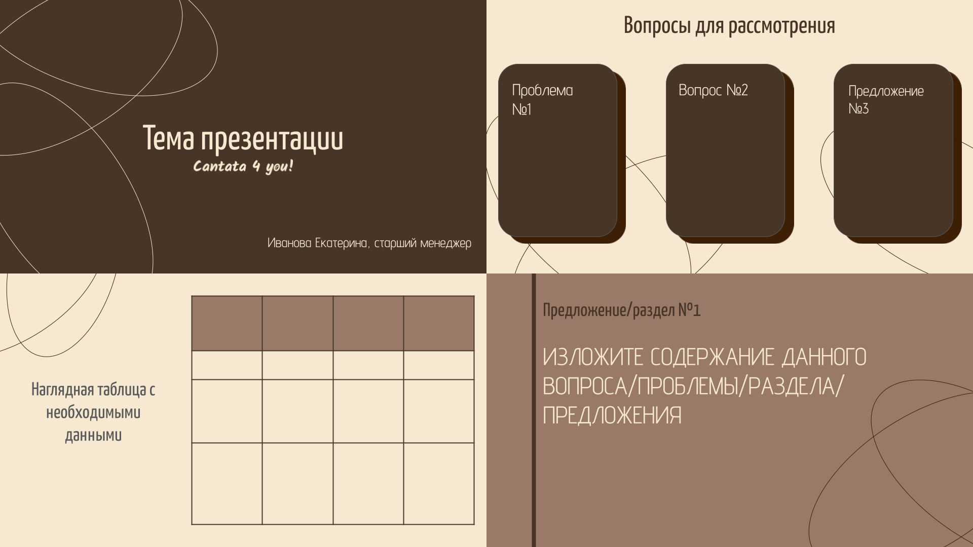 Айдентика для бренда "Кантата" — Изображение №8 — Брендинг на Dprofile