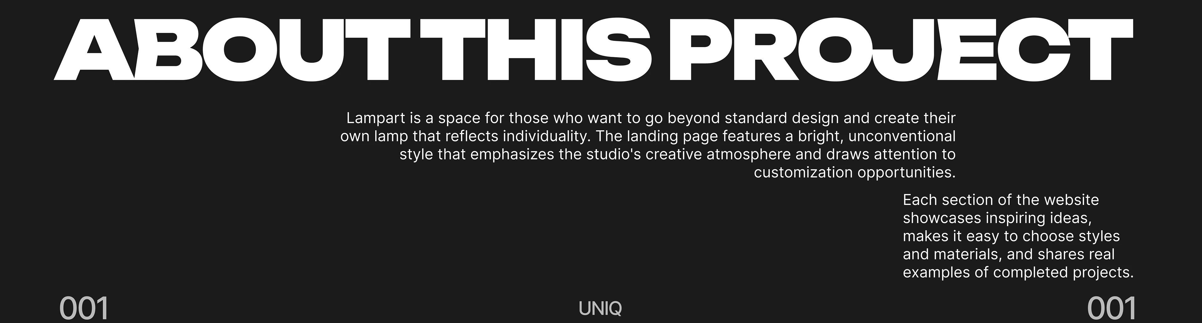 LAMPART WEB-SITE — Изображение №2 — Интерфейсы на Dprofile