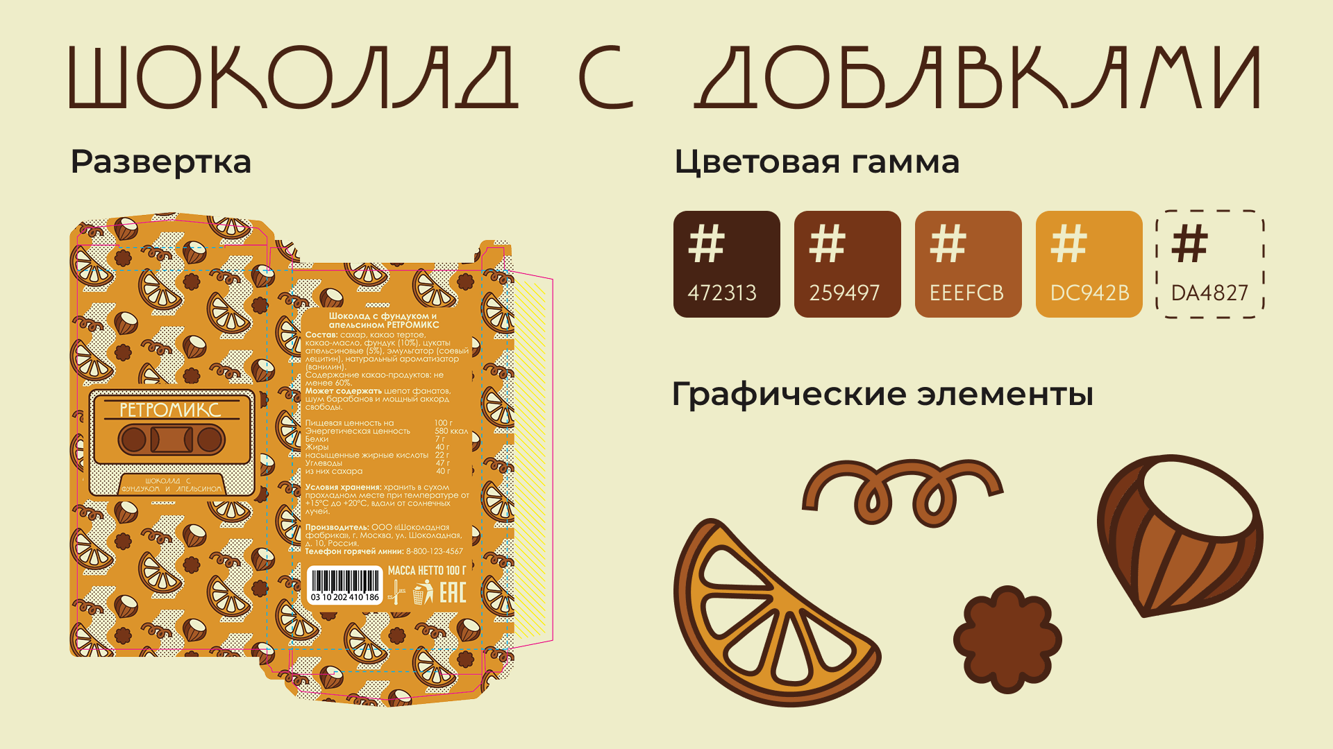 Шоколад "Ретромикс" — Изображение №8 — Брендинг на Dprofile
