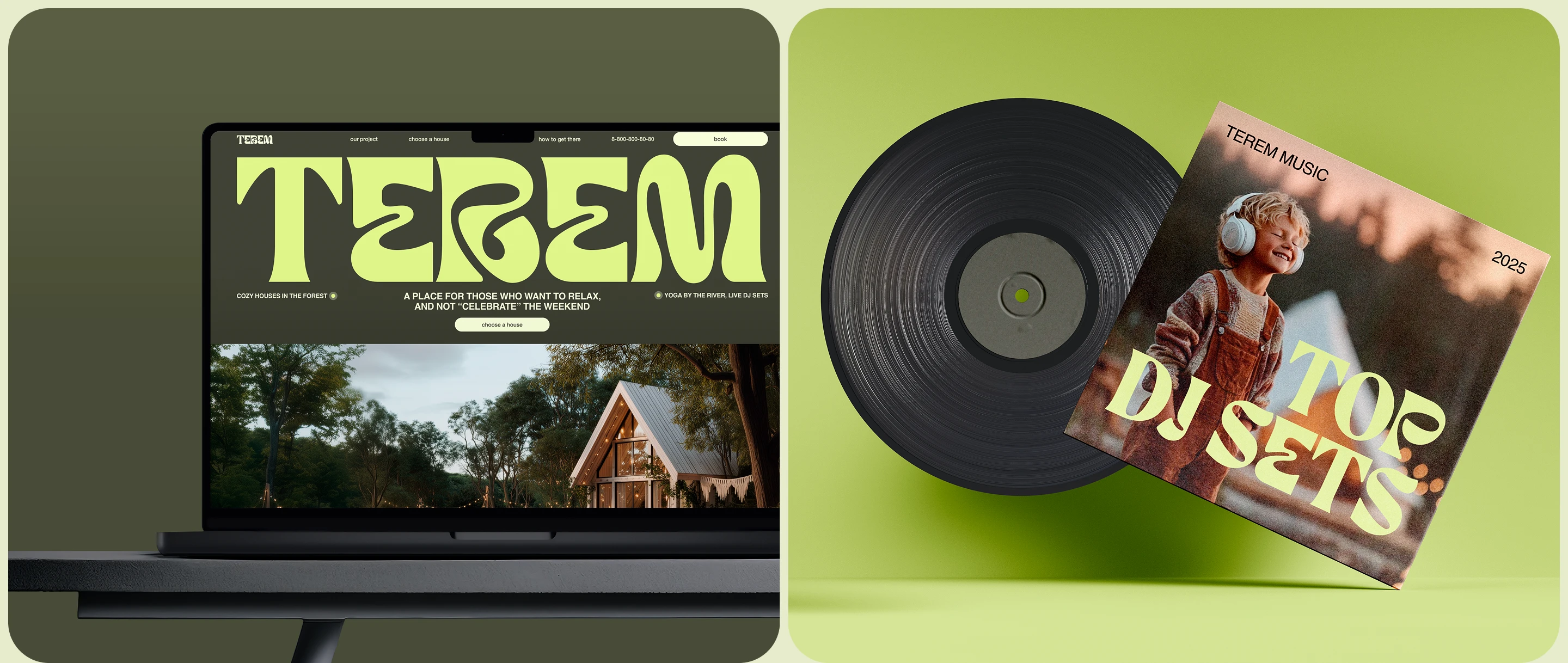 TEREM glamping website — Изображение №2 — Интерфейсы на Dprofile