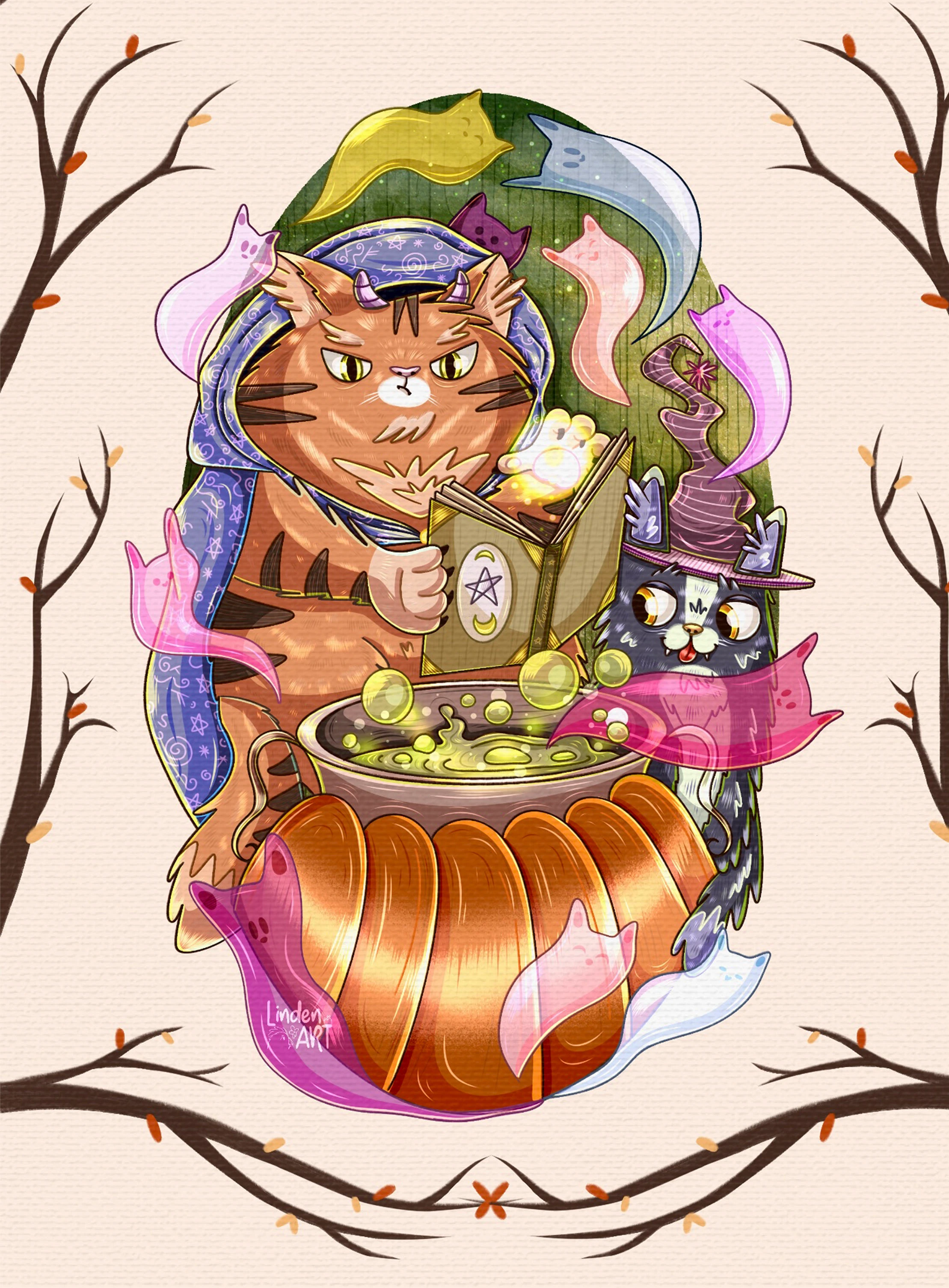 Осенние иллюстрации — Изображение №3 — Иллюстрация на Dprofile