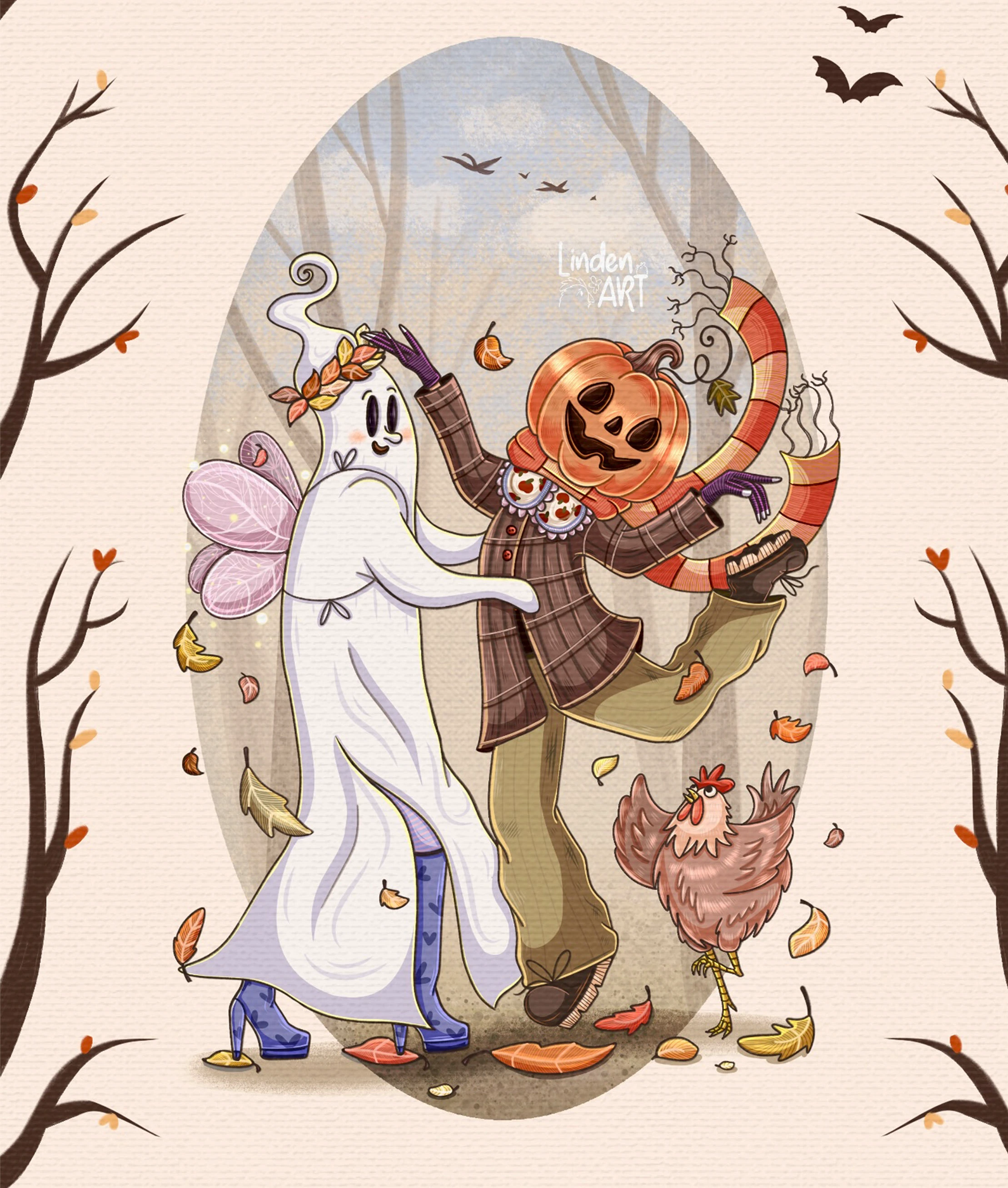 Осенние иллюстрации — Изображение №2 — Иллюстрация на Dprofile