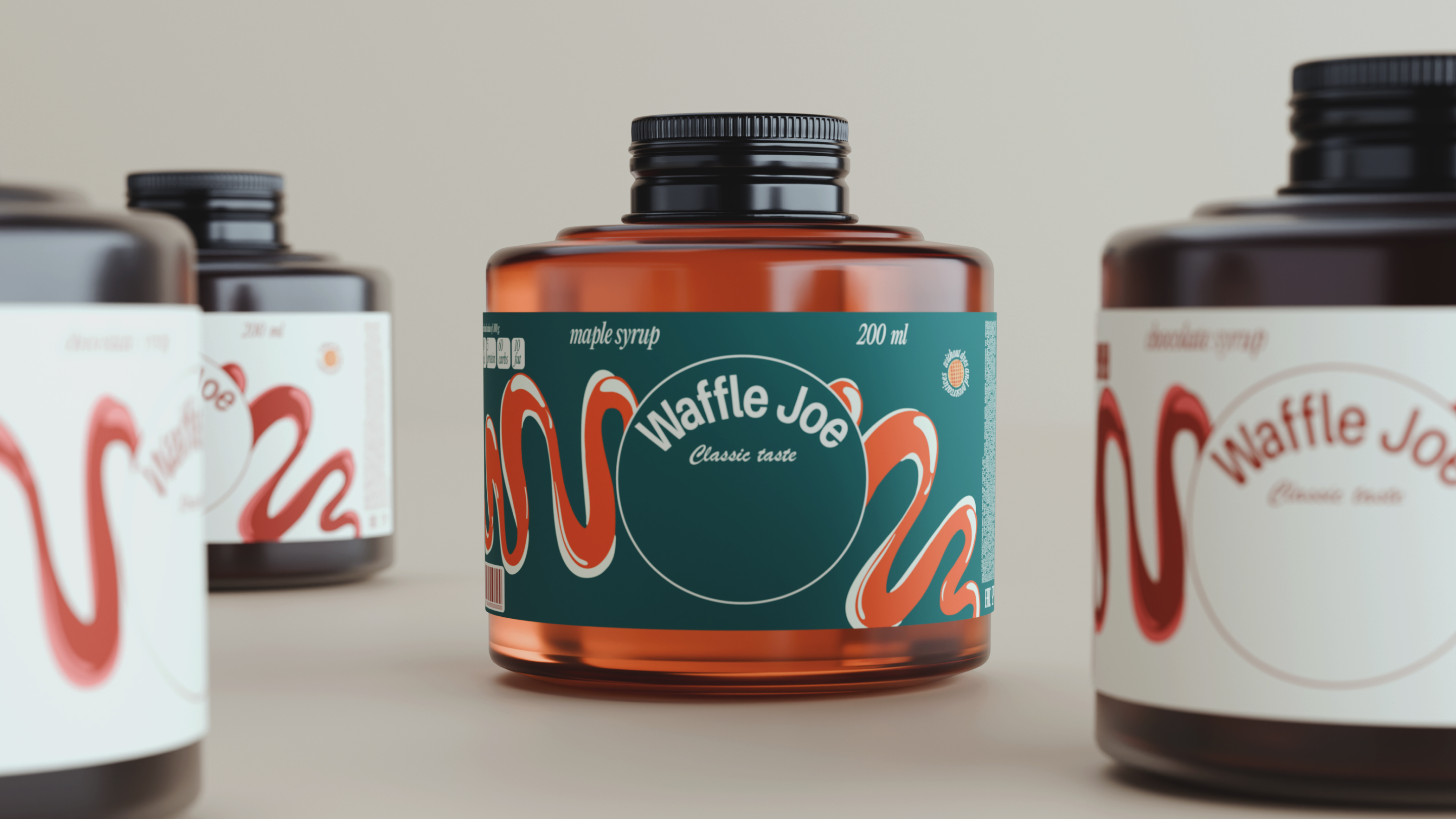 Бренд вафель Waffle Joe — Изображение №6 — Брендинг на Dprofile