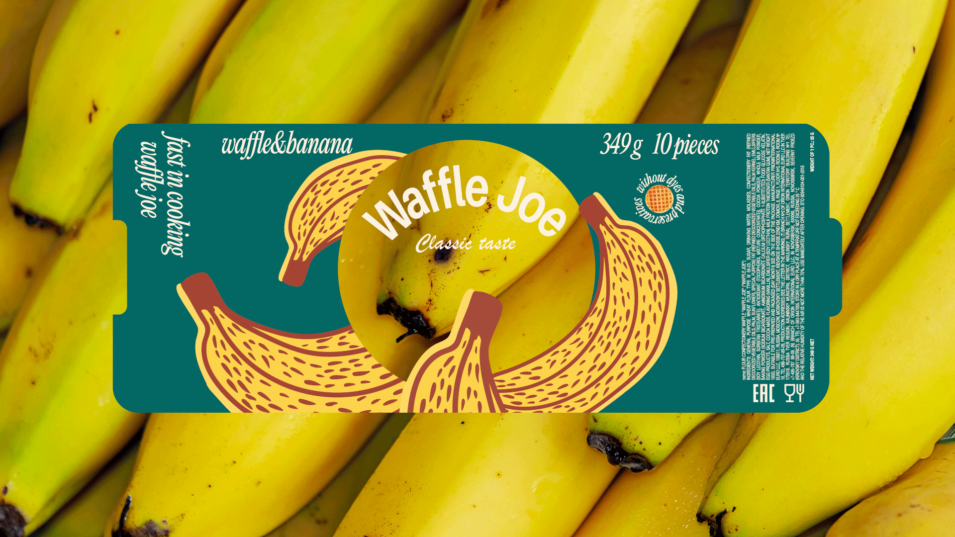 Бренд вафель Waffle Joe — Изображение №3 — Брендинг на Dprofile