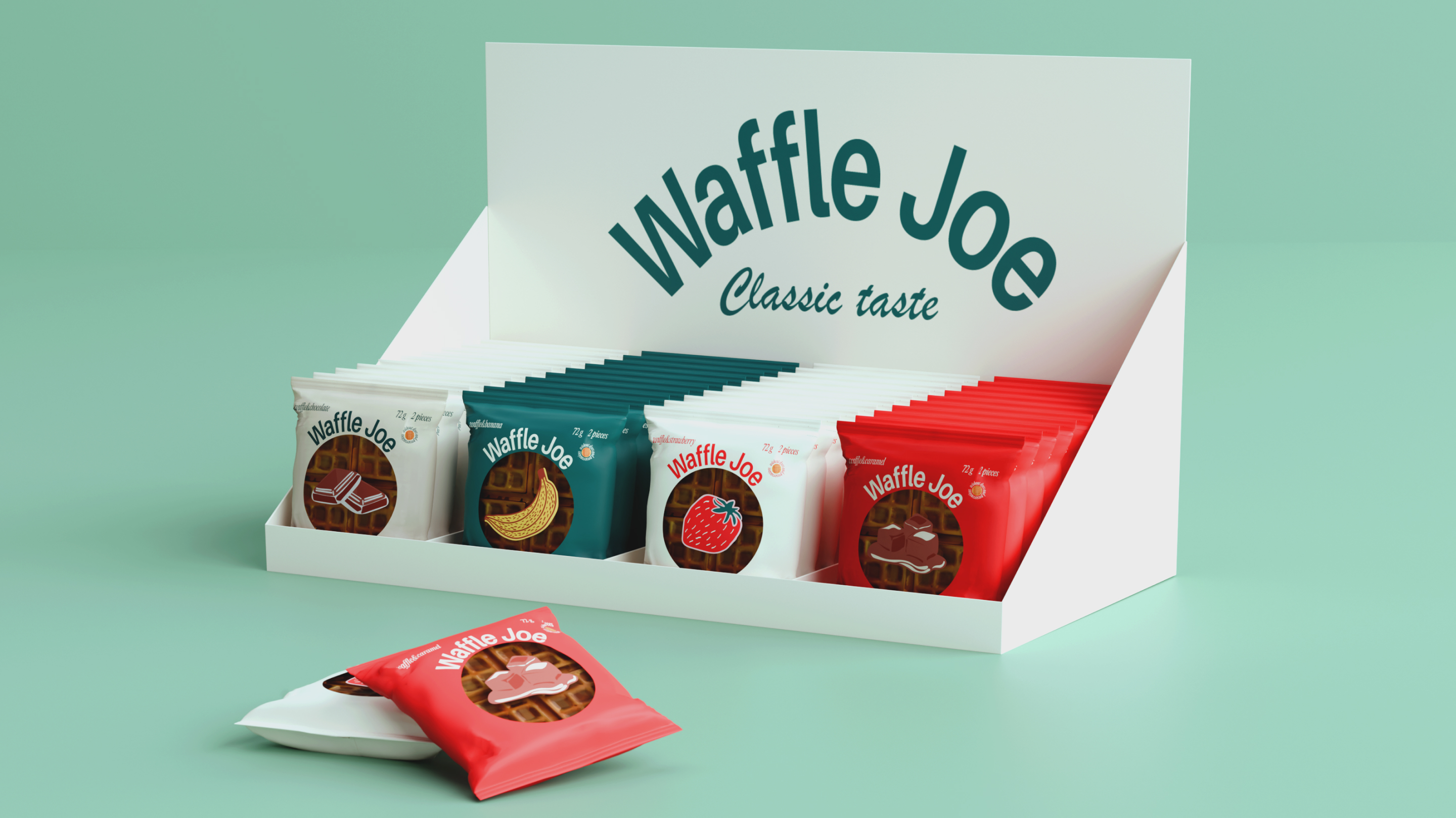 Бренд вафель Waffle Joe — Изображение №9 — Брендинг на Dprofile