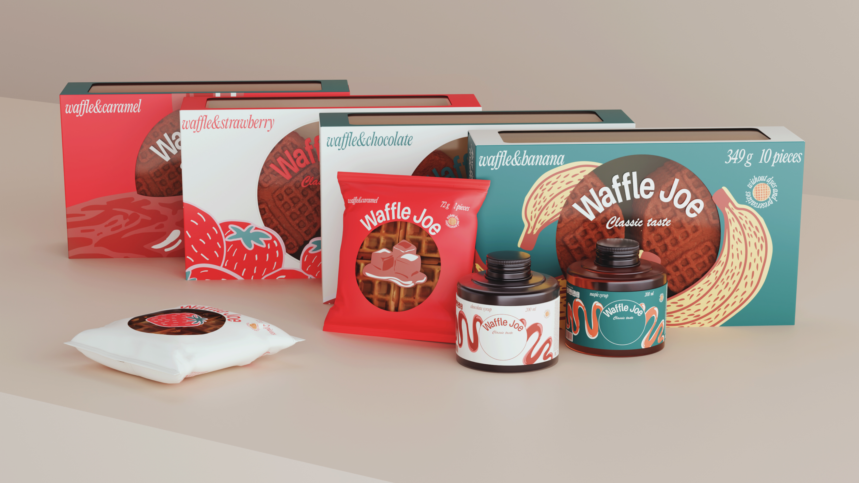 Бренд вафель Waffle Joe — Изображение №1 — Брендинг на Dprofile