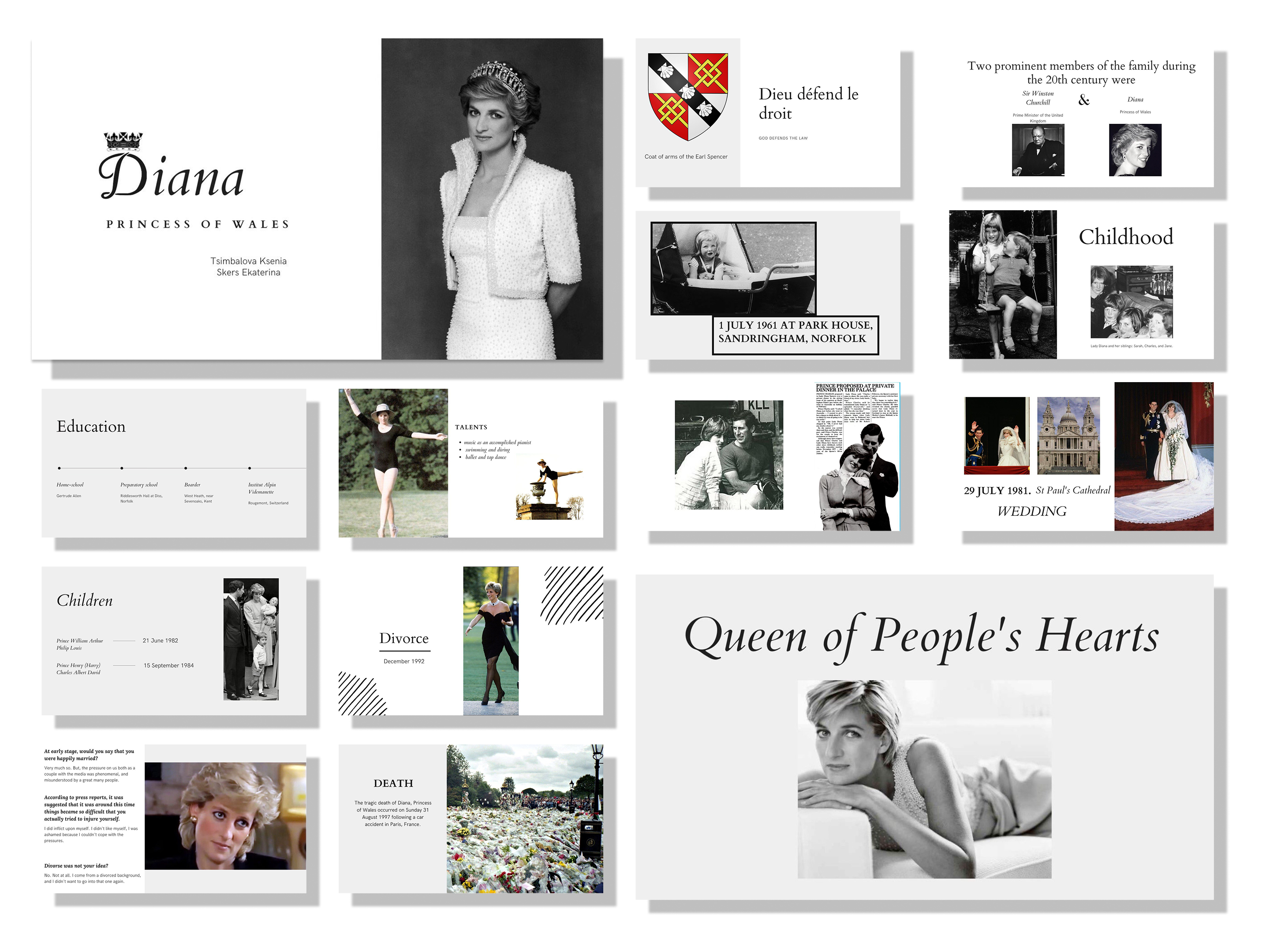 Princess Diana — Изображение №1 — Графика, Маркетинг на Dprofile