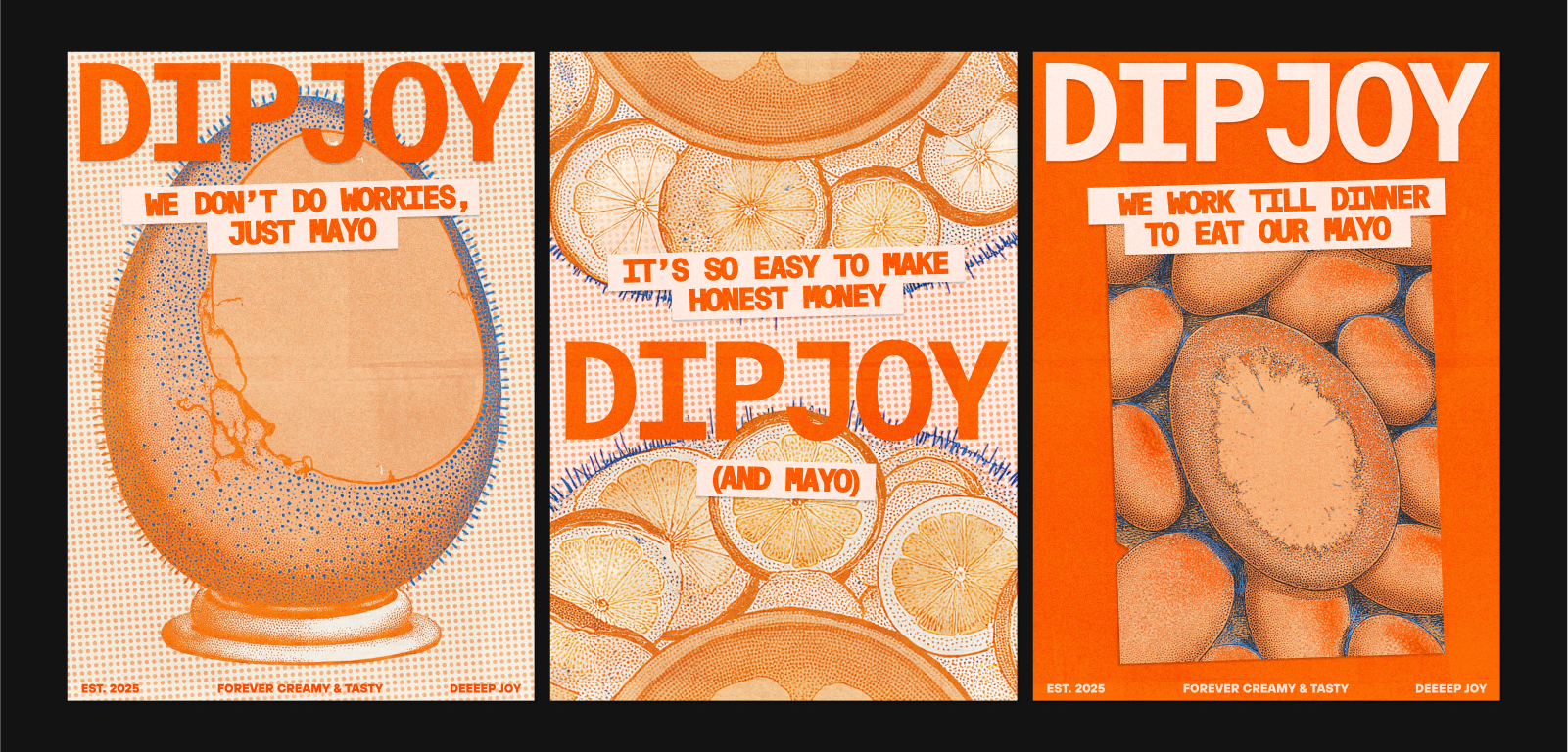 Майонез DIPJOY: айдентика — Изображение №14 — Брендинг на Dprofile