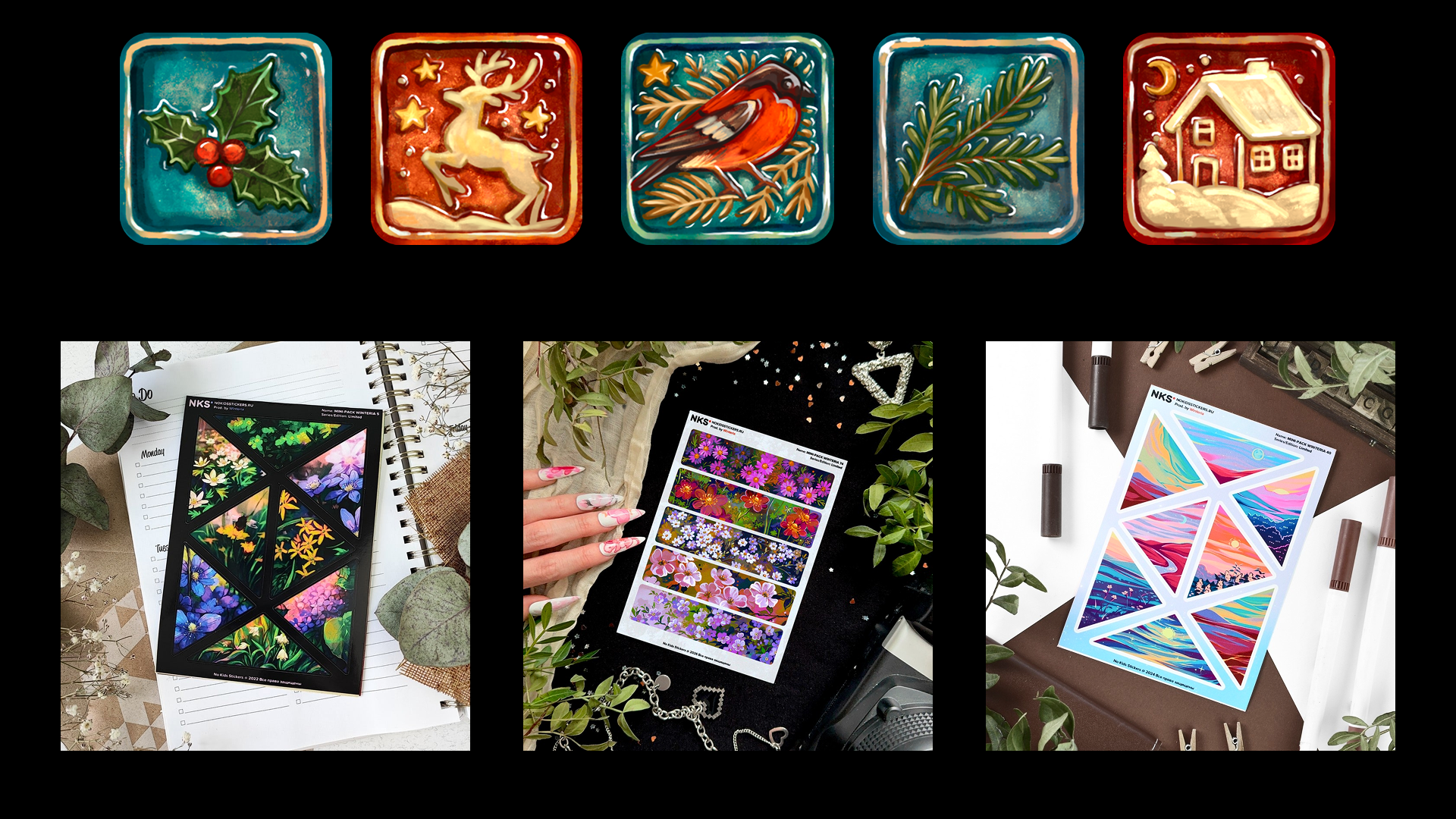 Stickerfolio | Стикеры для NKS — Изображение №9 — Иллюстрация, Графика на Dprofile