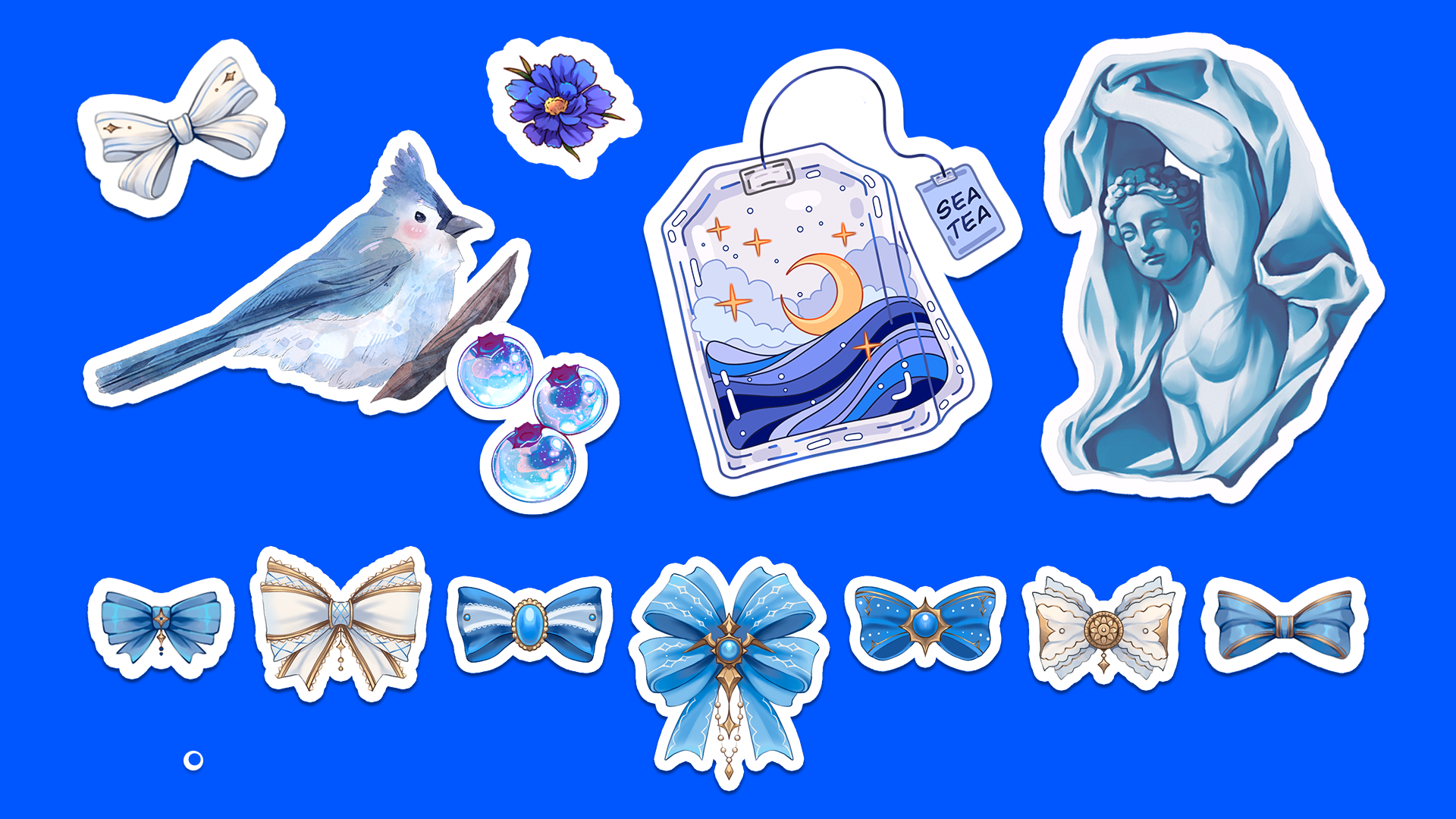 Stickerfolio | Стикеры для NKS — Изображение №11 — Иллюстрация, Графика на Dprofile